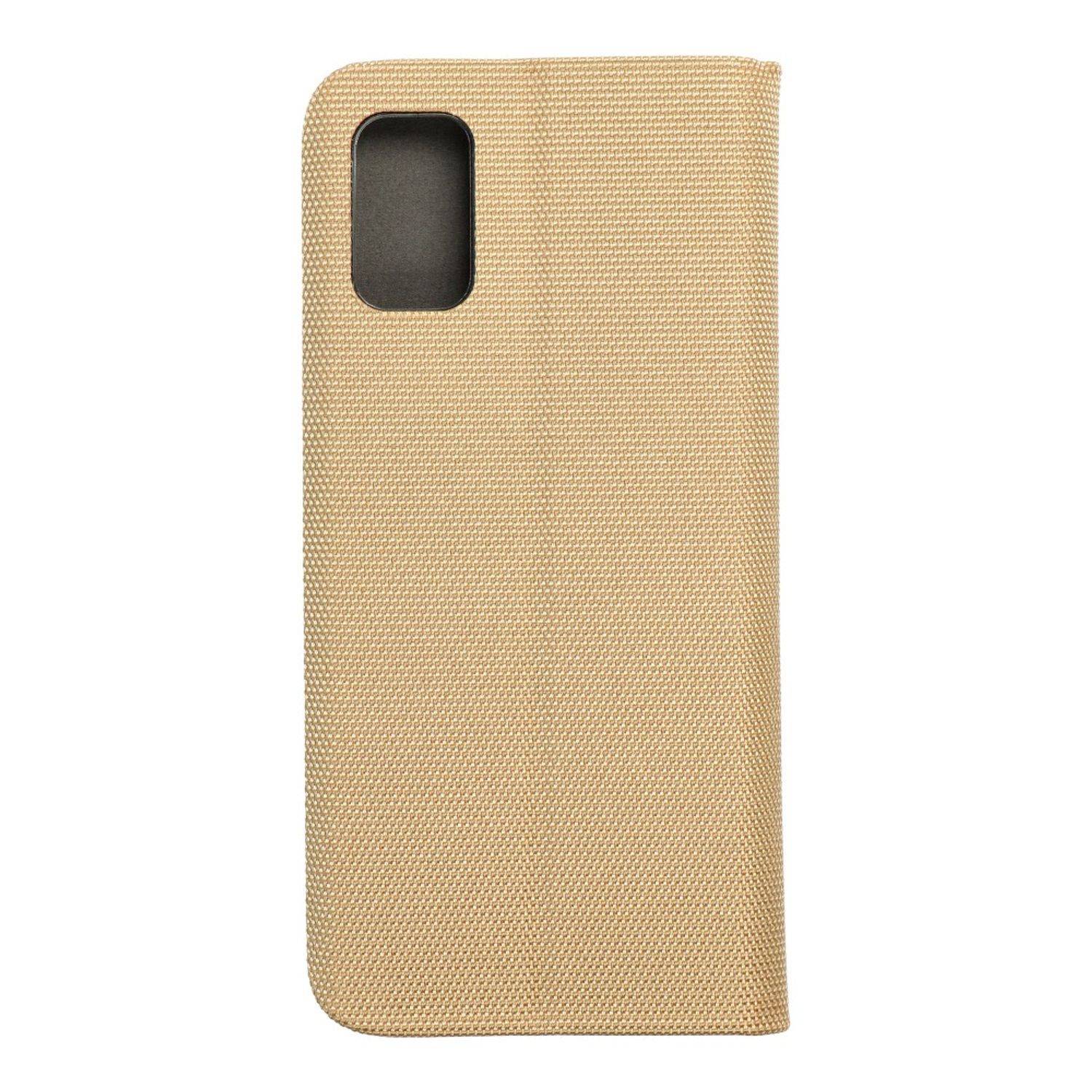 Hülle kompatibel mit Samsung Galaxy A41 Kunstleder Handyhülle - Handy Case Gold