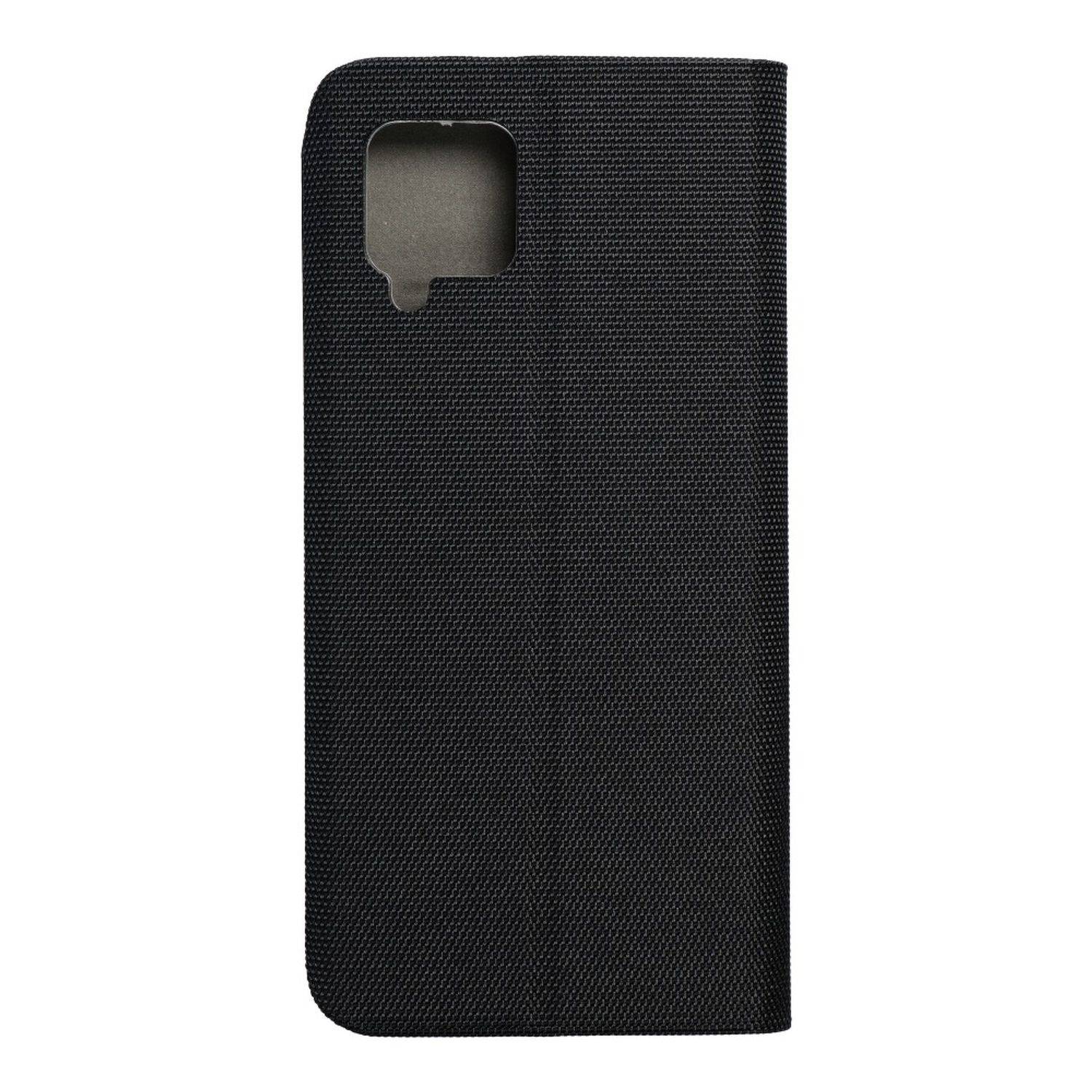 Hülle kompatibel mit Samsung Galaxy A42 5G Kunstleder Handyhülle - Handy Case Schwarz