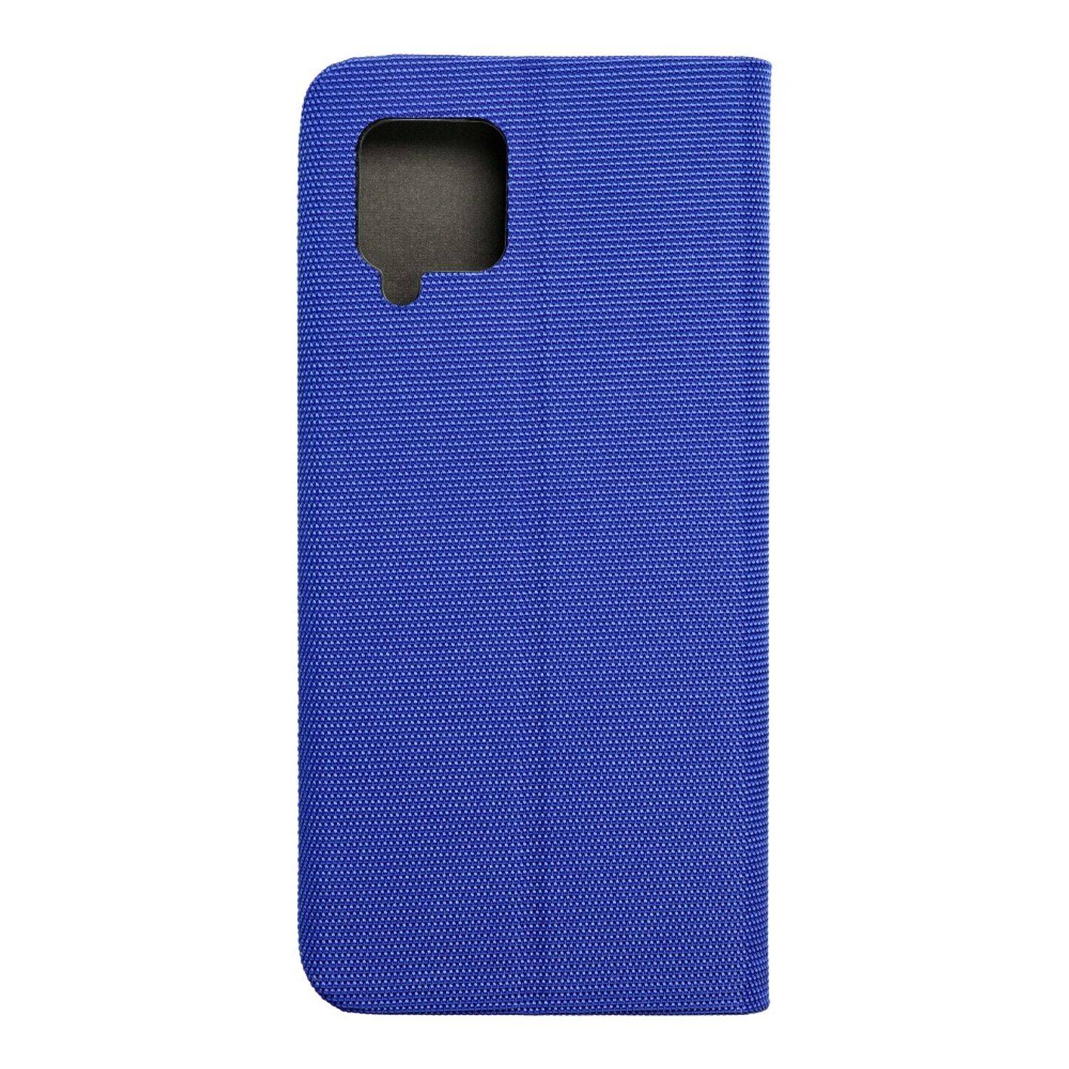 Hülle kompatibel mit Samsung Galaxy A42 5G Kunstleder Handyhülle - Handy Case Blau