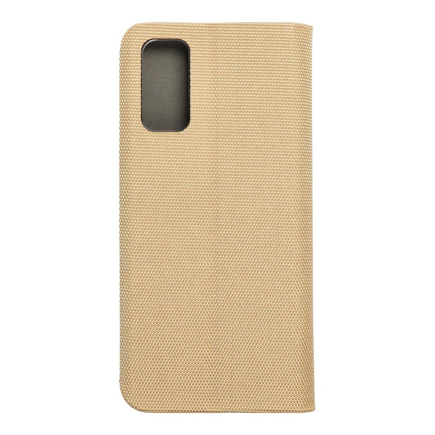 Hülle kompatibel mit Samsung Galaxy S20 Kunstleder Handyhülle - Handy Case Gold