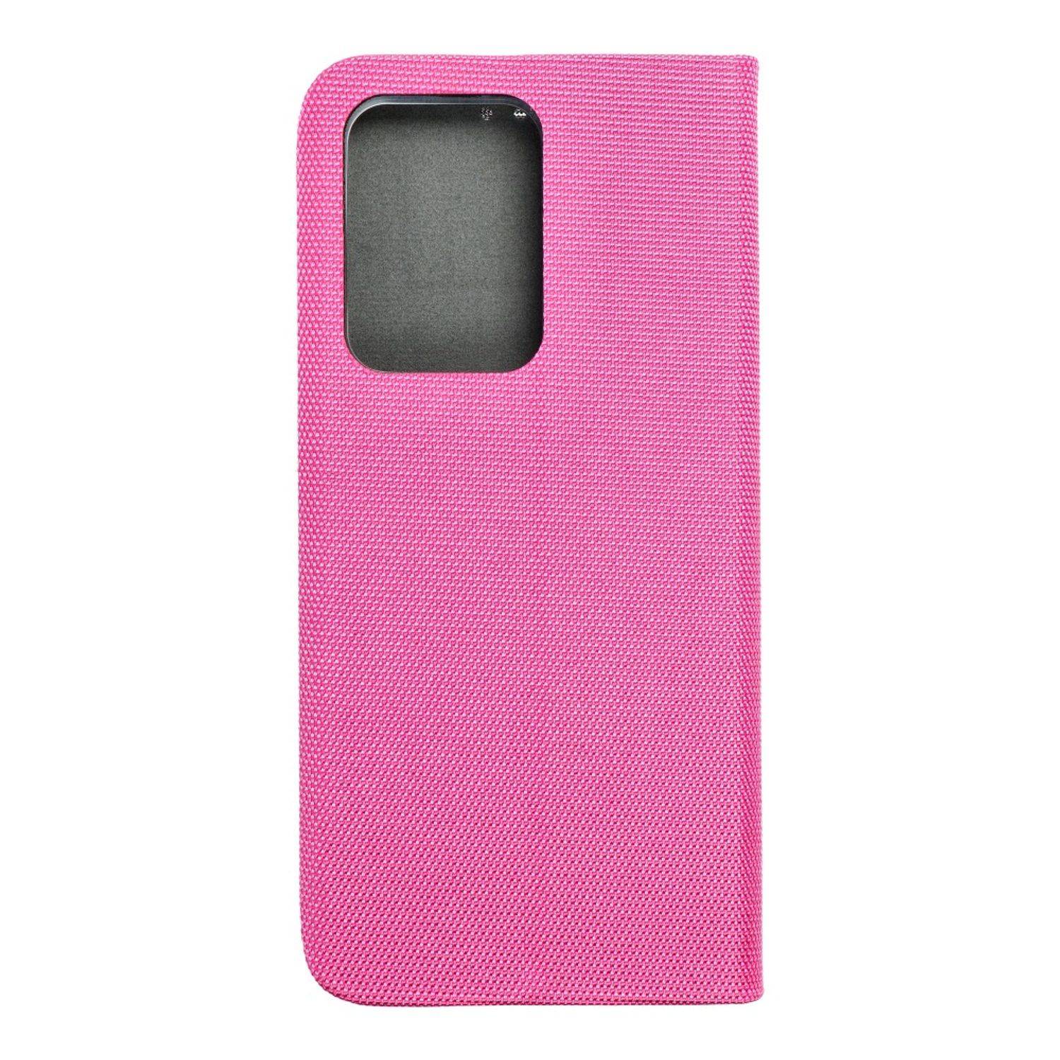 Hülle kompatibel mit Samsung Galaxy S20 Ultra Kunstleder Handyhülle - Handy Case Rosa