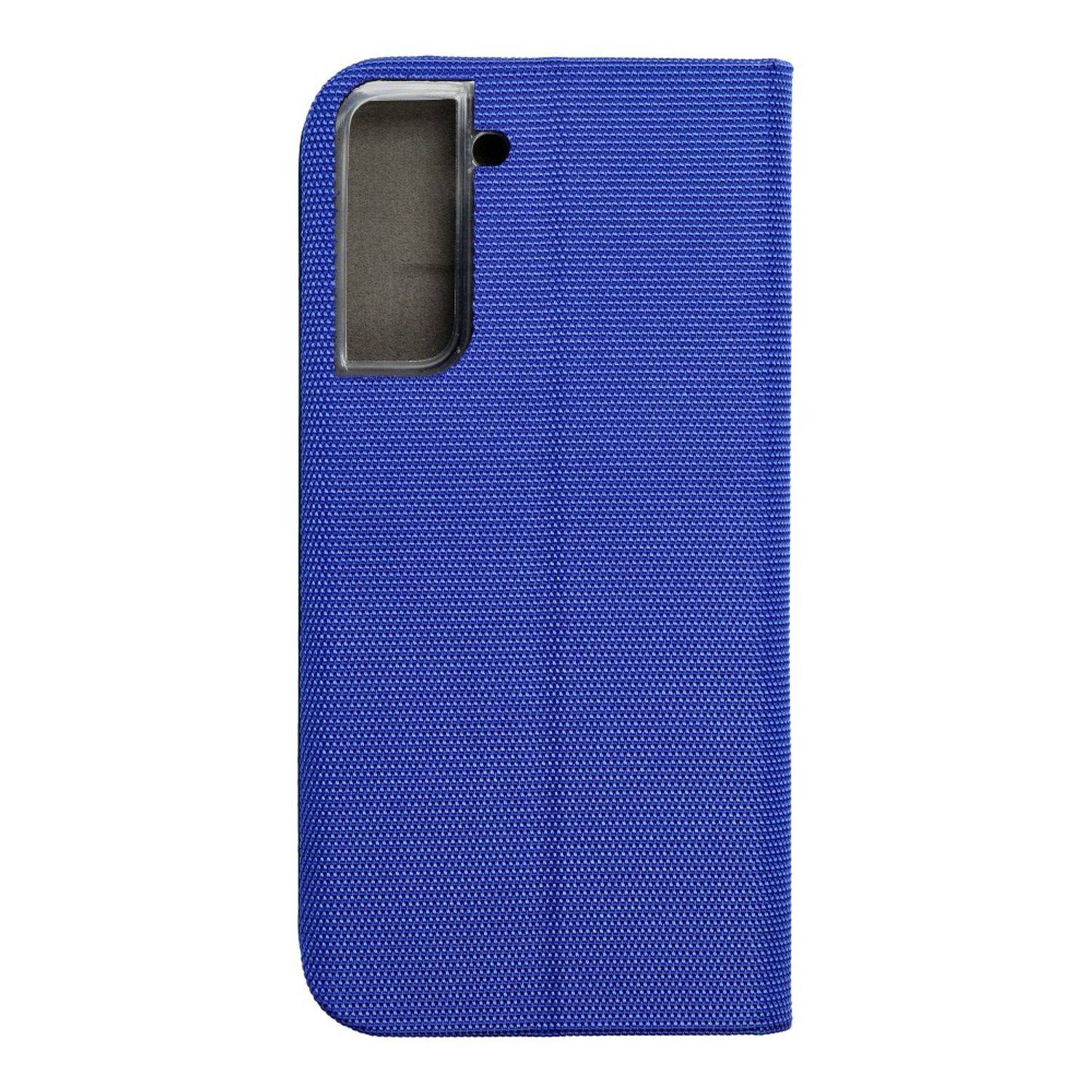 Hülle kompatibel mit Samsung Galaxy S21 Kunstleder Handyhülle - Handy Case Blau