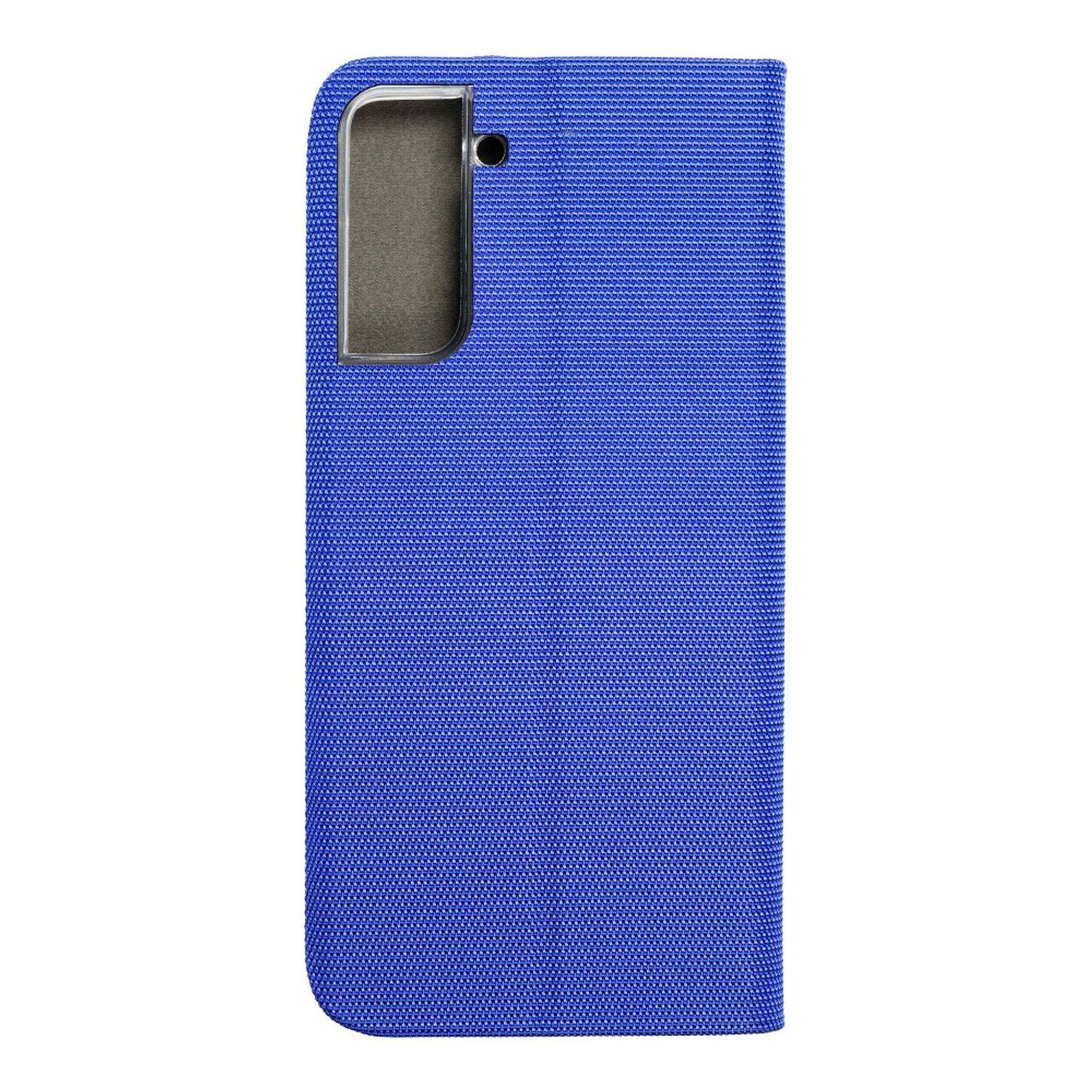 Hülle kompatibel mit Samsung Galaxy S21 Plus Kunstleder Handyhülle - Handy Case Blau