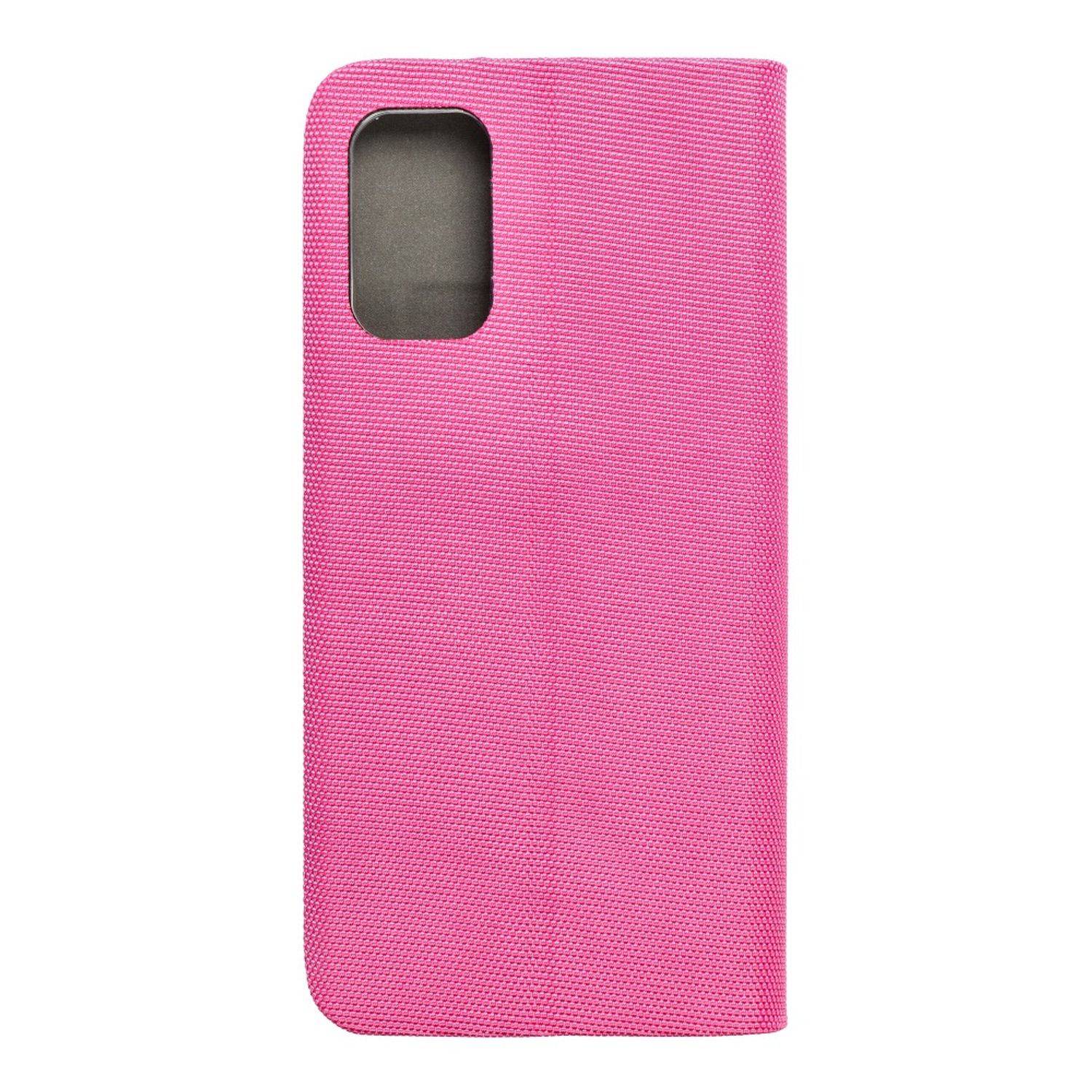Hülle kompatibel mit Xiaomi Redmi 9T Kunstleder Handyhülle - Handy Case Rosa