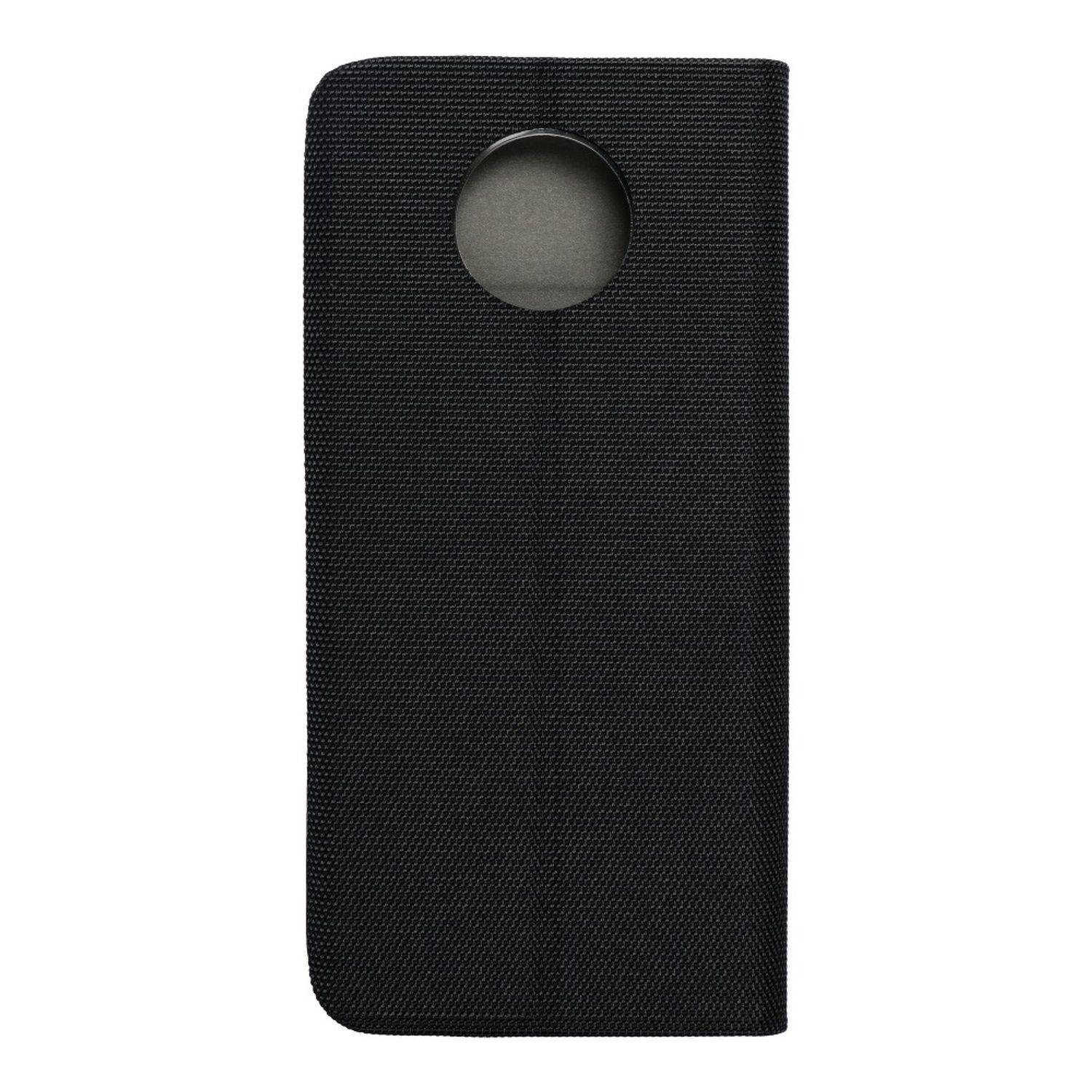 Hülle kompatibel mit Xiaomi Redmi Note 9T Kunstleder Handyhülle - Handy Case Schwarz