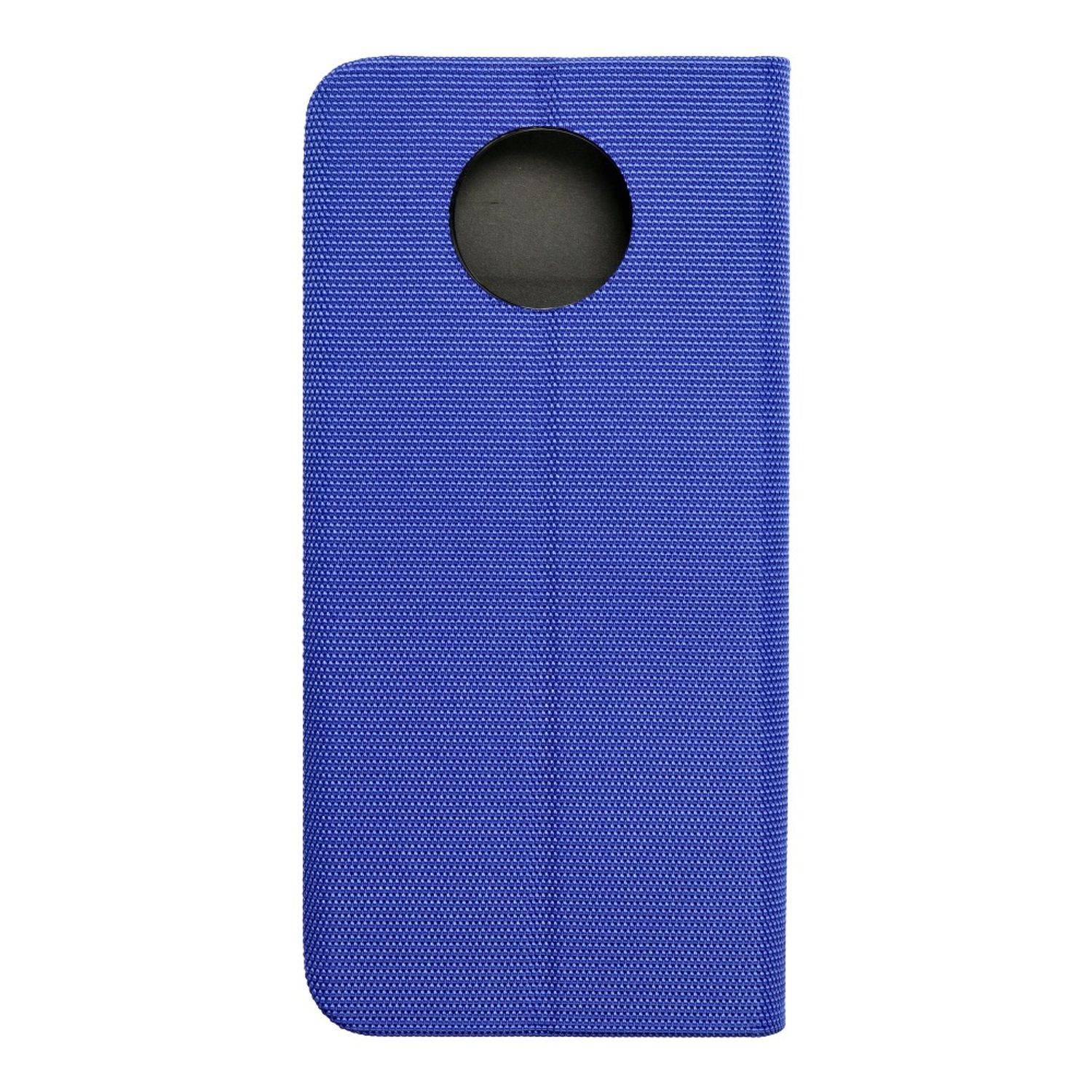 Hülle kompatibel mit Xiaomi Redmi Note 9T Kunstleder Handyhülle - Handy Case Blau