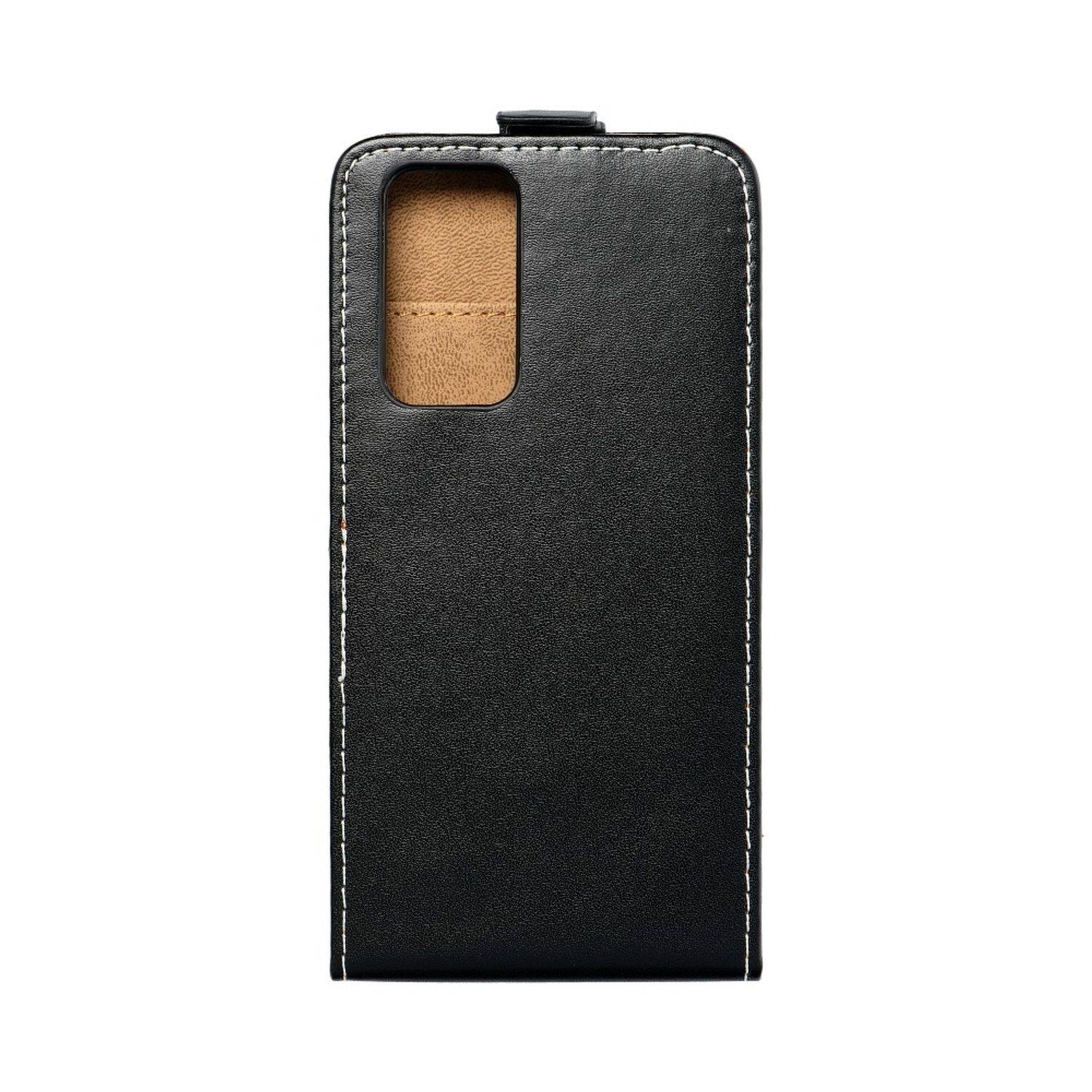 Hülle kompatibel mit Huawei P40 Kunstleder Handyhülle - Handy Case Schwarz
