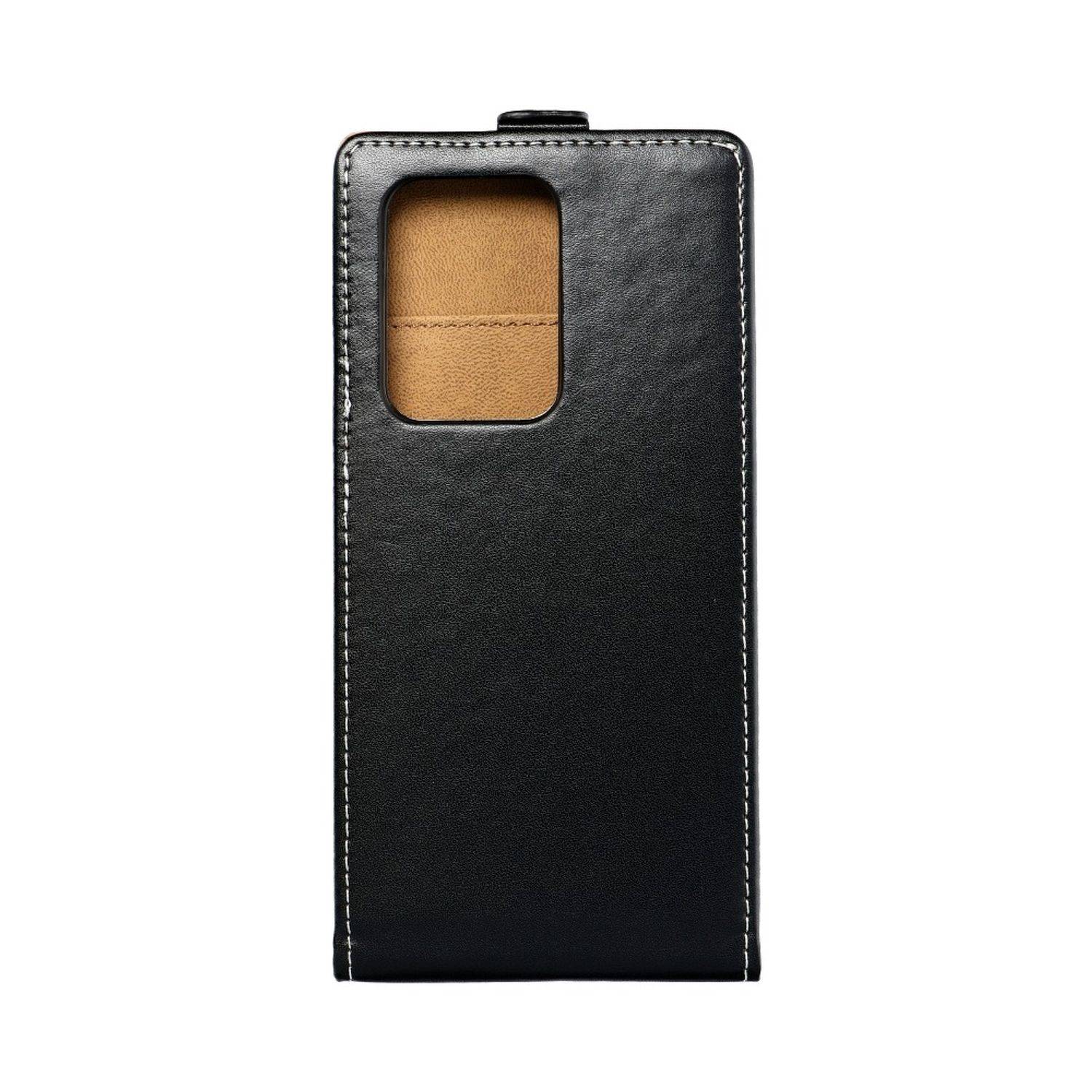 Hülle kompatibel mit Samsung Galaxy S20 Ultra Kunstleder Handyhülle - Handy Case Schwarz