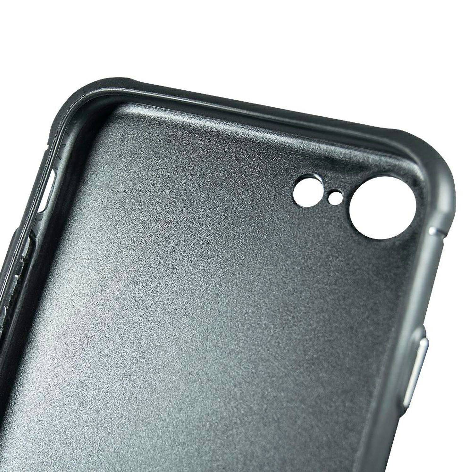 Samsung Galaxy A30s Handyhülle Carbon Backcover Rot