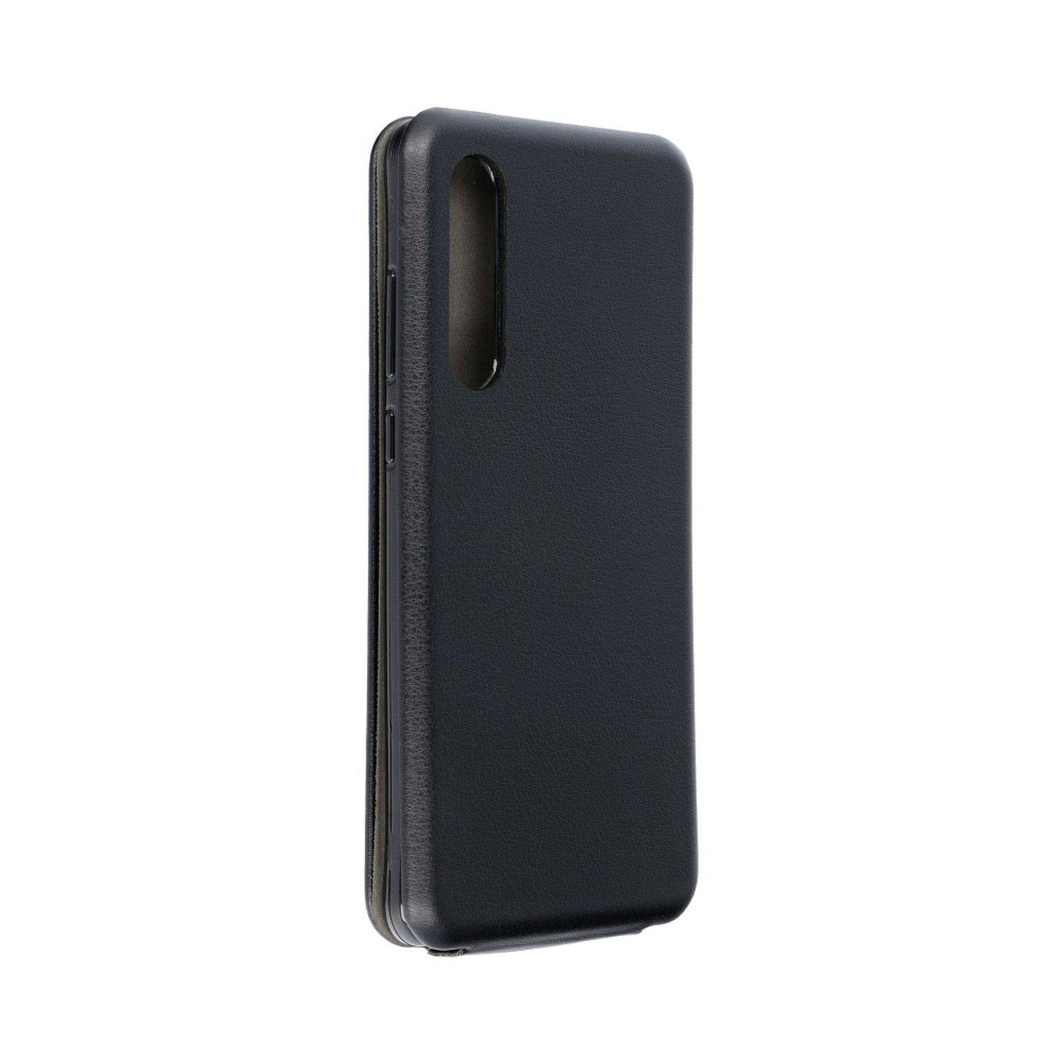 Hülle kompatibel mit Huawei P30 Kunstleder Handyhülle - Handy Case Schwarz