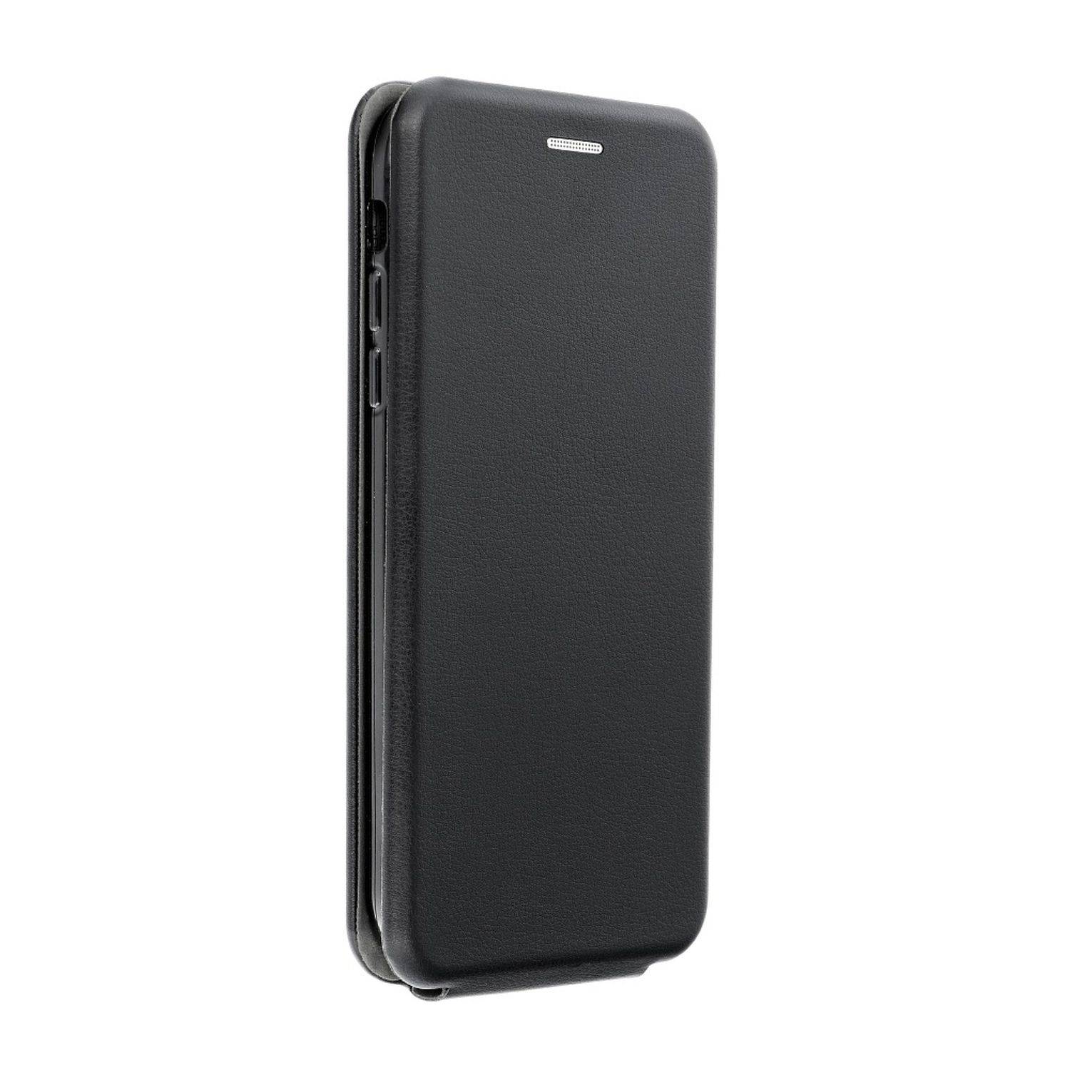 Hülle kompatibel mit Huawei P40 Lite E Kunstleder Handyhülle - Handy Case Schwarz