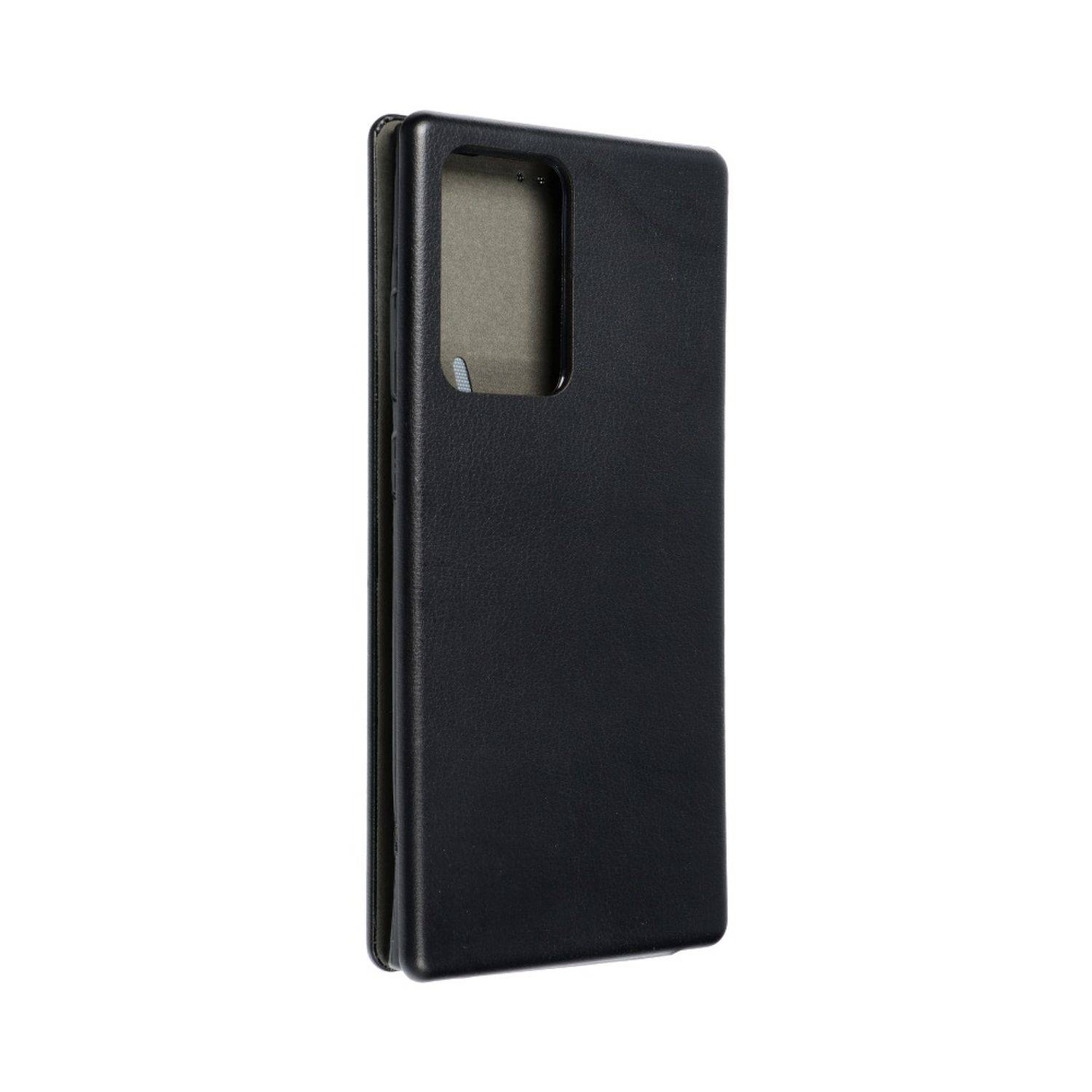 Hülle kompatibel mit Samsung Galaxy Note 20 Ultra Kunstleder Handyhülle - Handy Case Schwarz