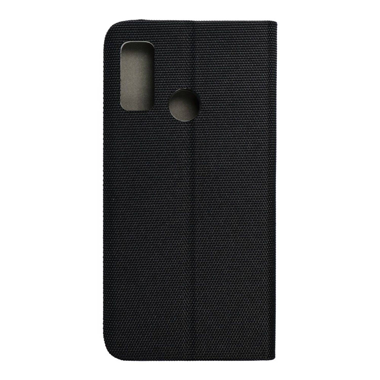 Hülle kompatibel mit Huawei P smart 2020 Kunstleder Handyhülle - Handy Case Schwarz