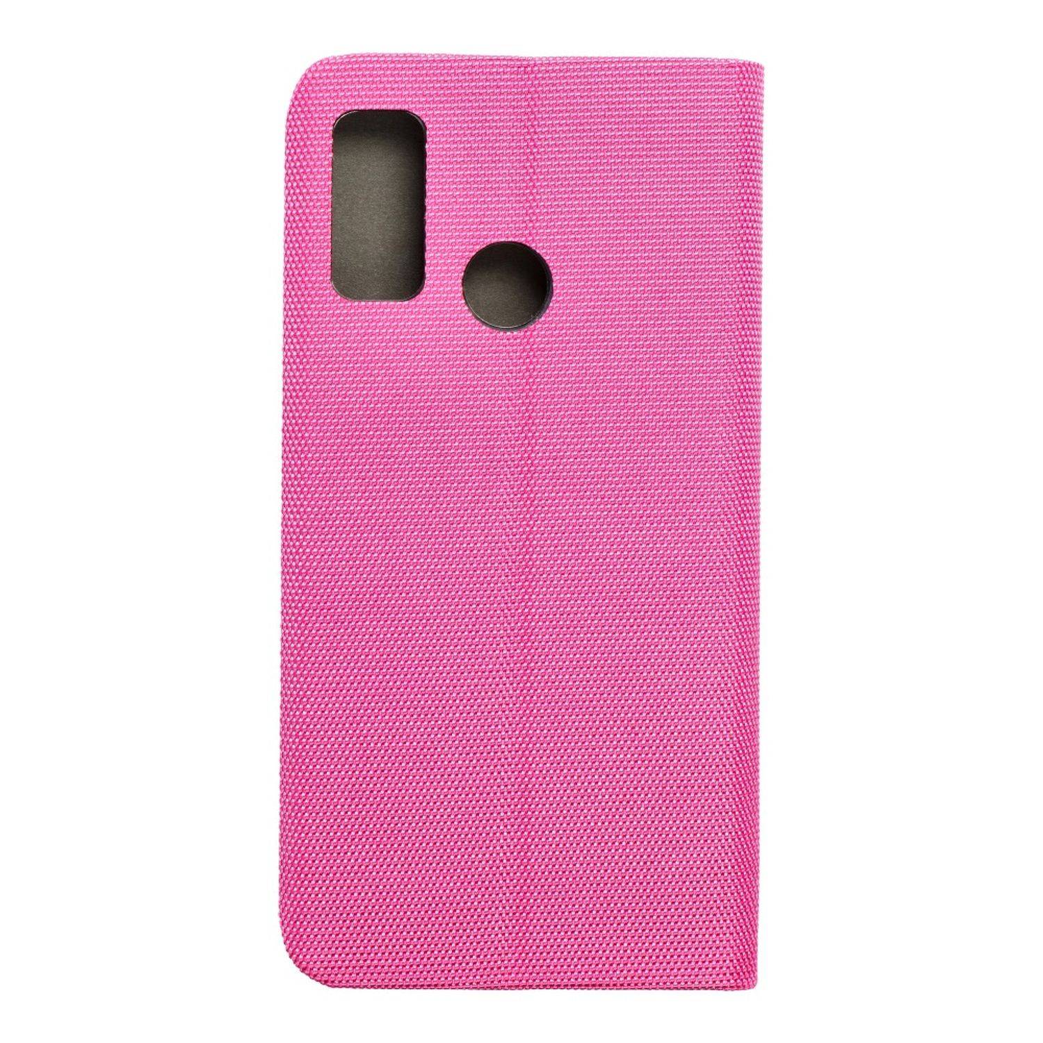 Hülle kompatibel mit Huawei P smart 2020 Kunstleder Handyhülle - Handy Case Rosa