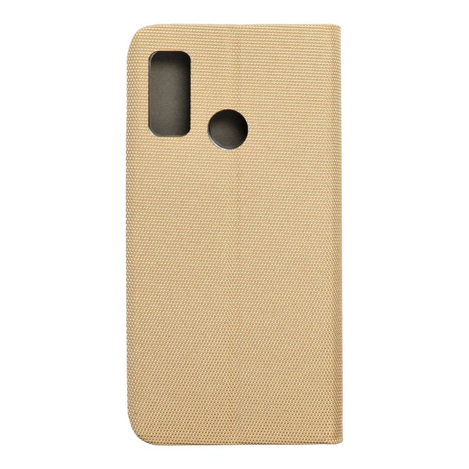 Hülle kompatibel mit Huawei P smart 2020 Kunstleder Handyhülle - Handy Case Gold