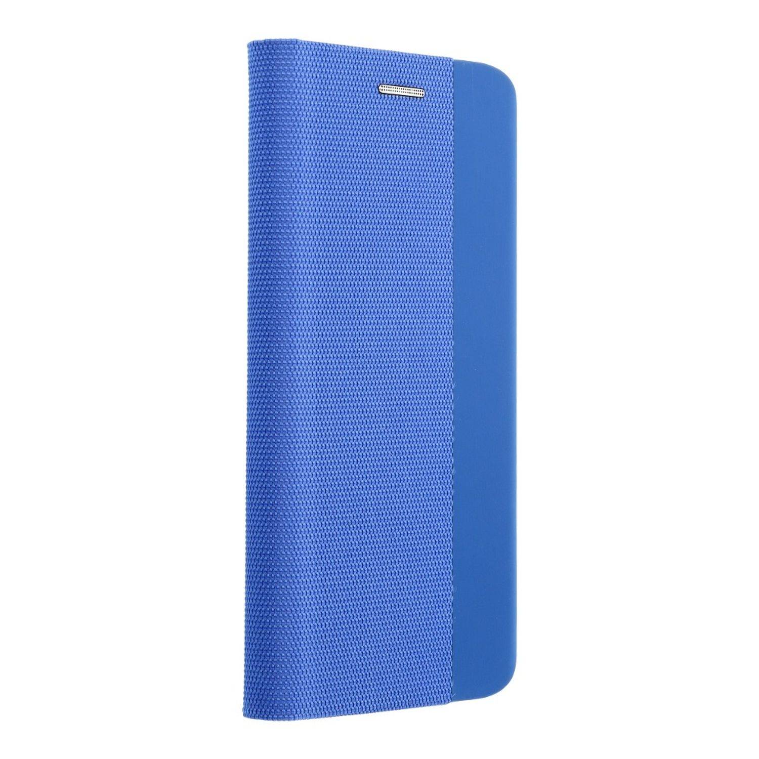 Hülle kompatibel mit Huawei P smart 2021 Kunstleder Handyhülle - Handy Case Blau