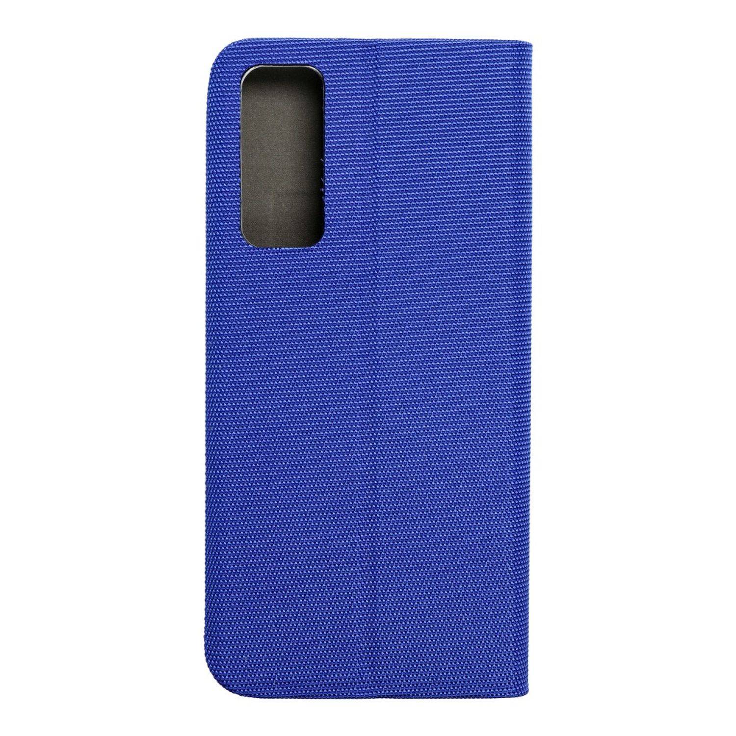 Hülle kompatibel mit Huawei P smart 2021 Kunstleder Handyhülle - Handy Case Blau