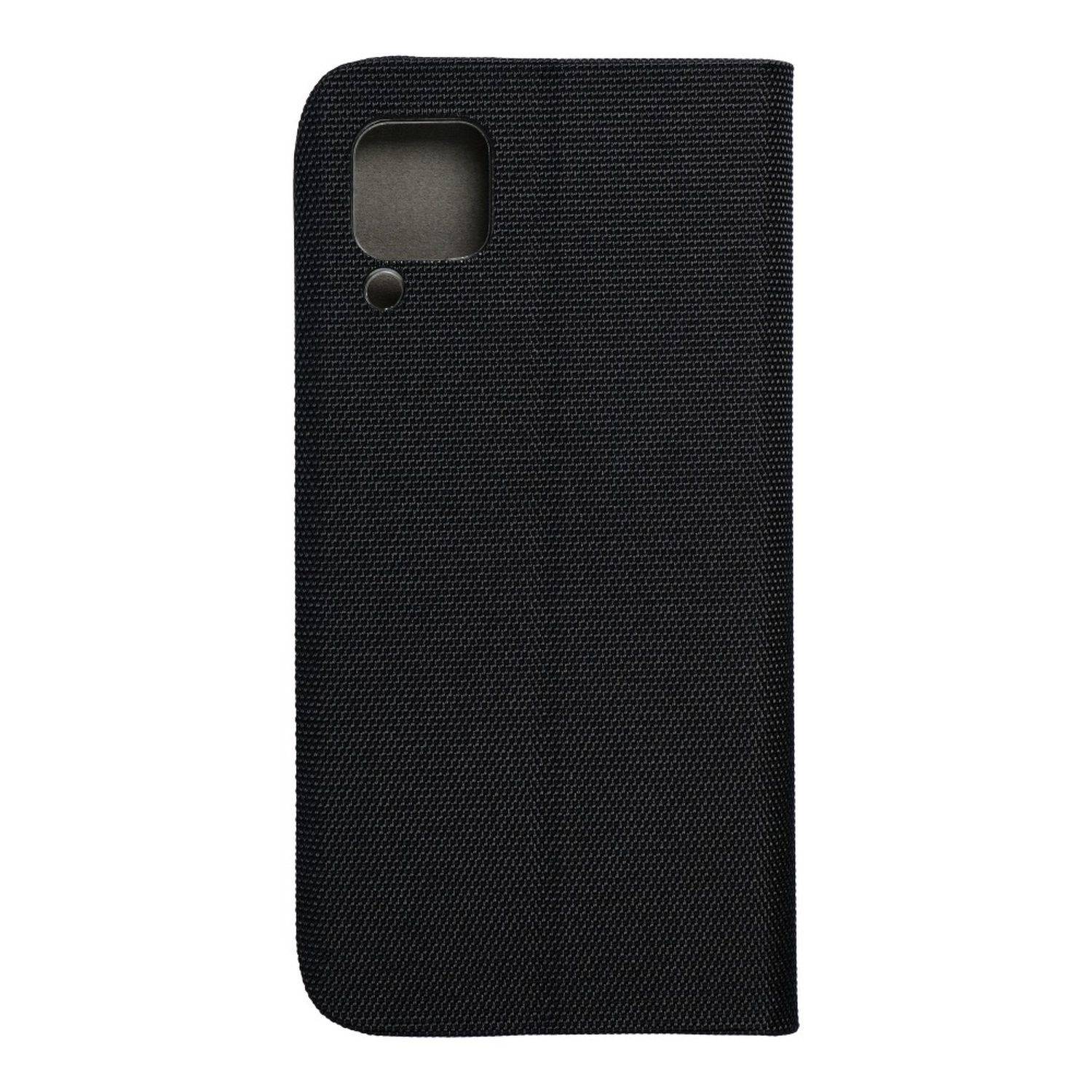 Hülle kompatibel mit Huawei P40 Lite Kunstleder Handyhülle - Handy Case Schwarz