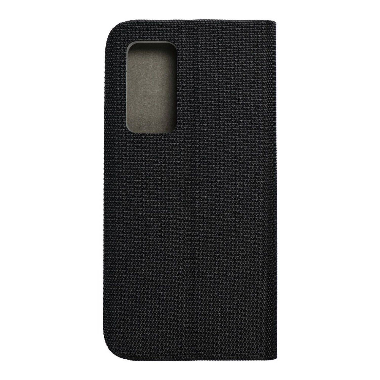 Hülle kompatibel mit Huawei P40 Kunstleder Handyhülle - Handy Case Schwarz