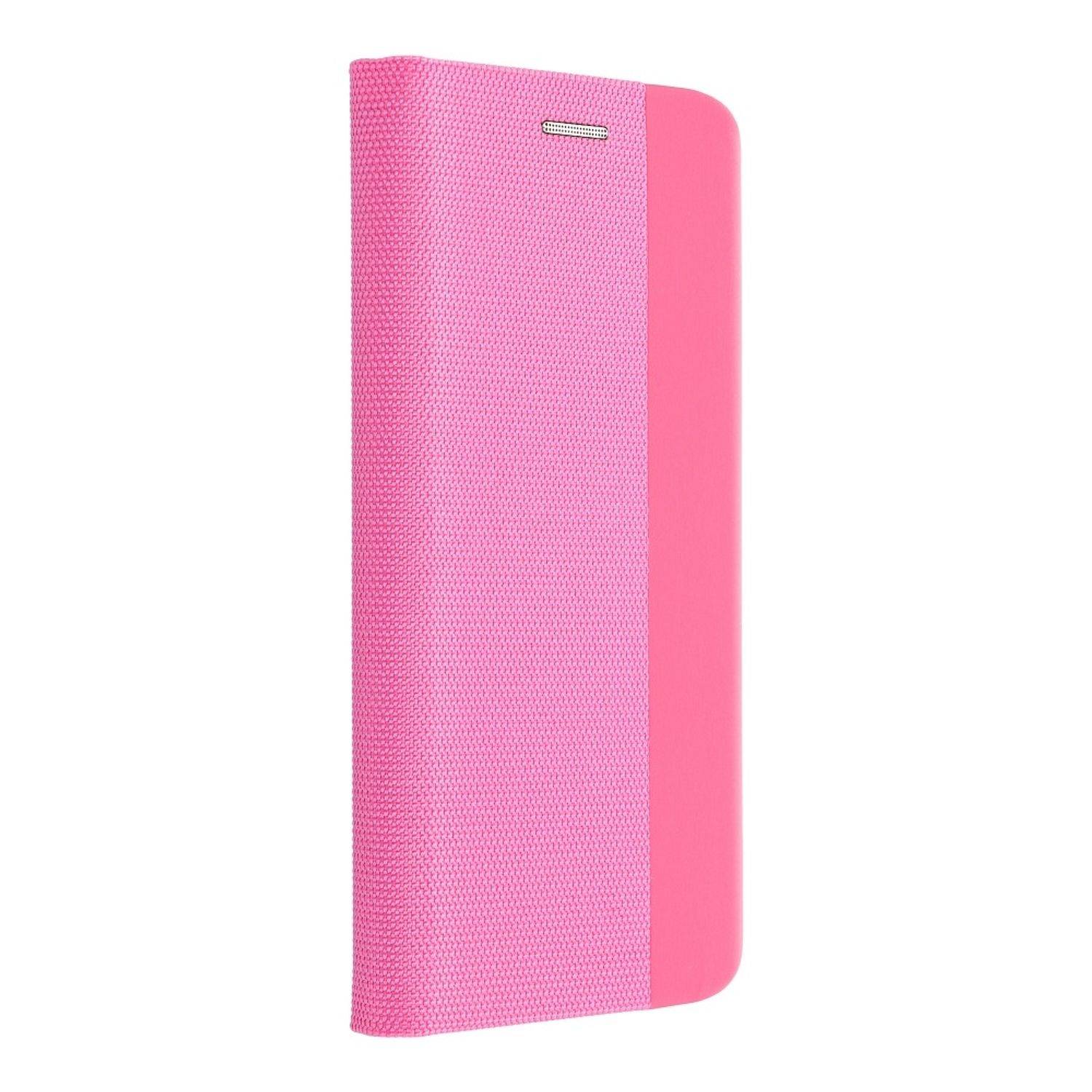 Hülle kompatibel mit Apple iPhone 11 Pro Max Kunstleder Handyhülle - Handy Case Rosa