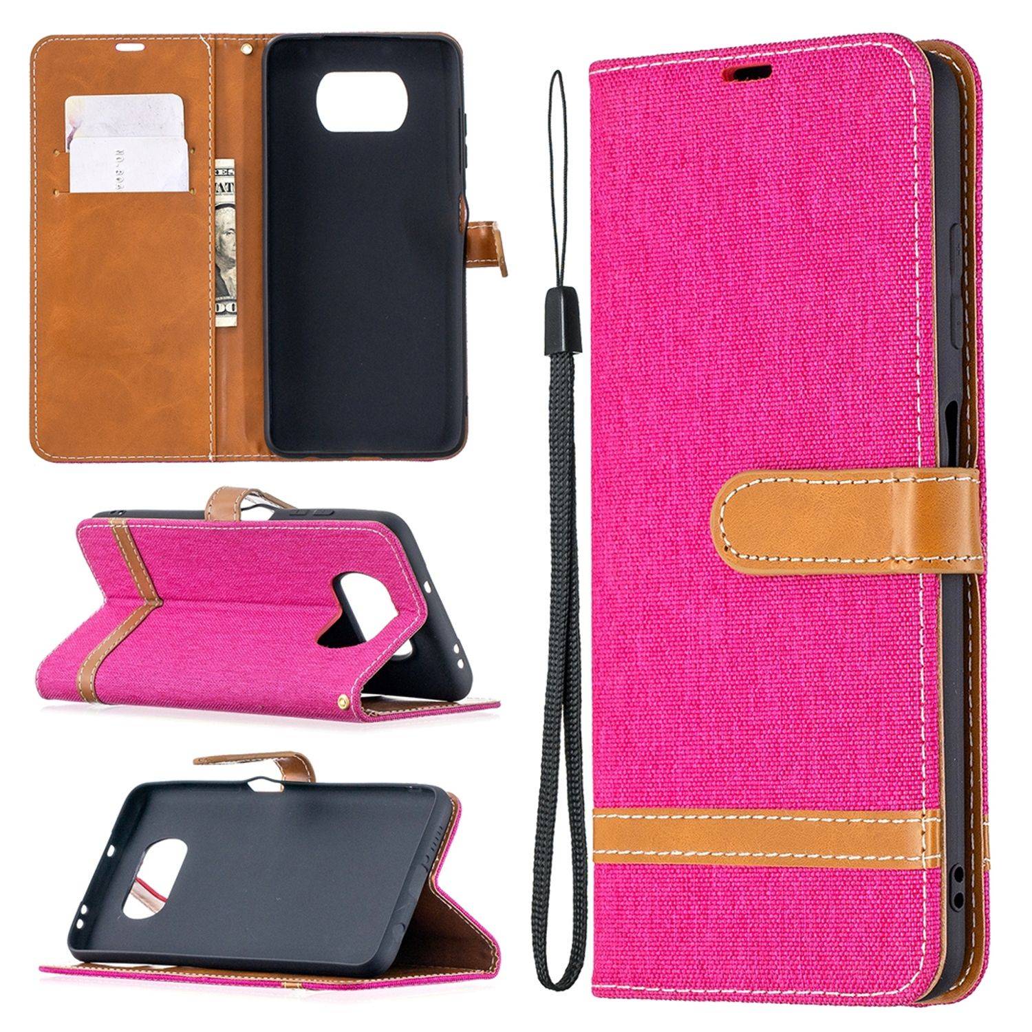 Xiaomi Poco X3 Schutzhülle Handyhülle Rosa