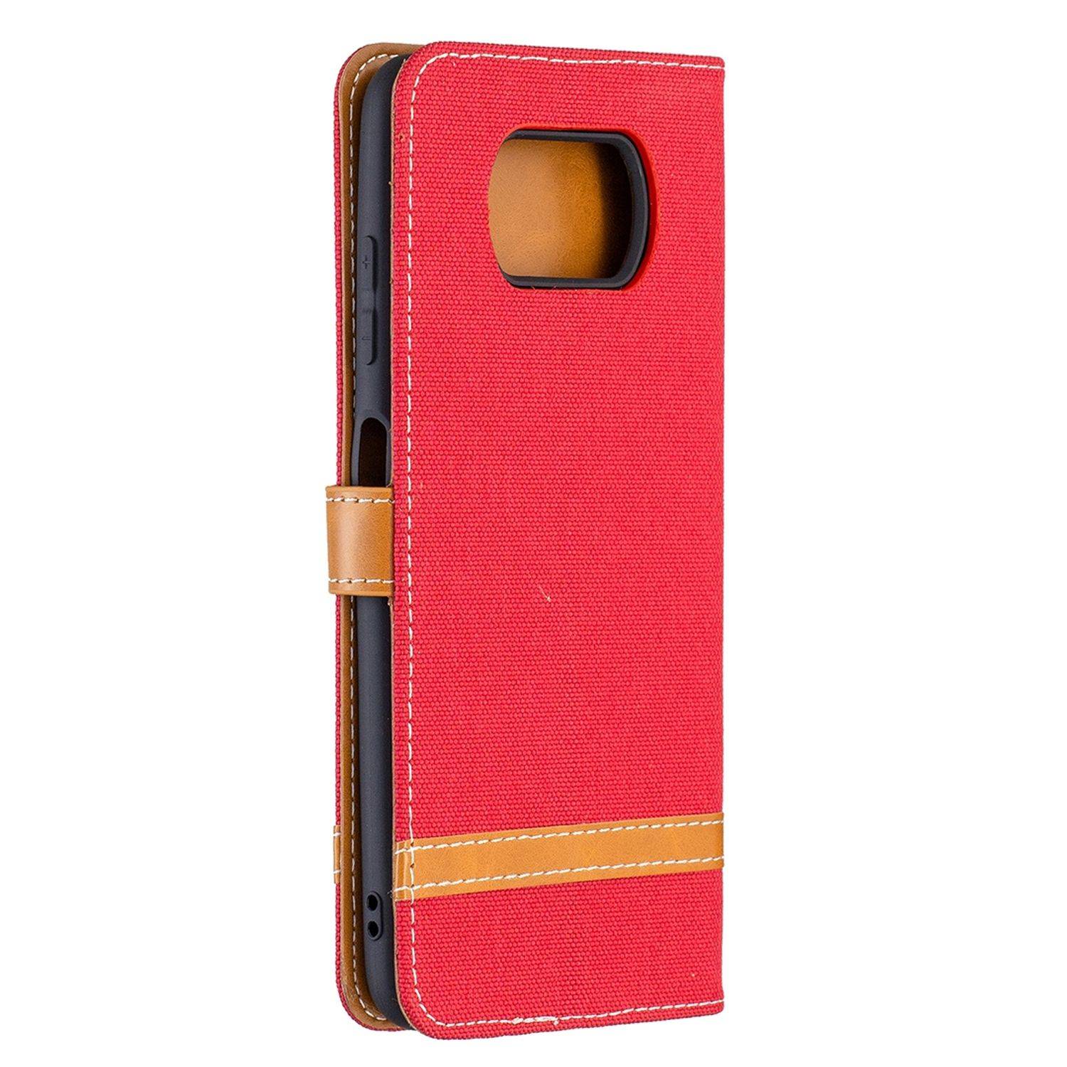 Xiaomi Poco X3 Schutzhülle Handyhülle Rot