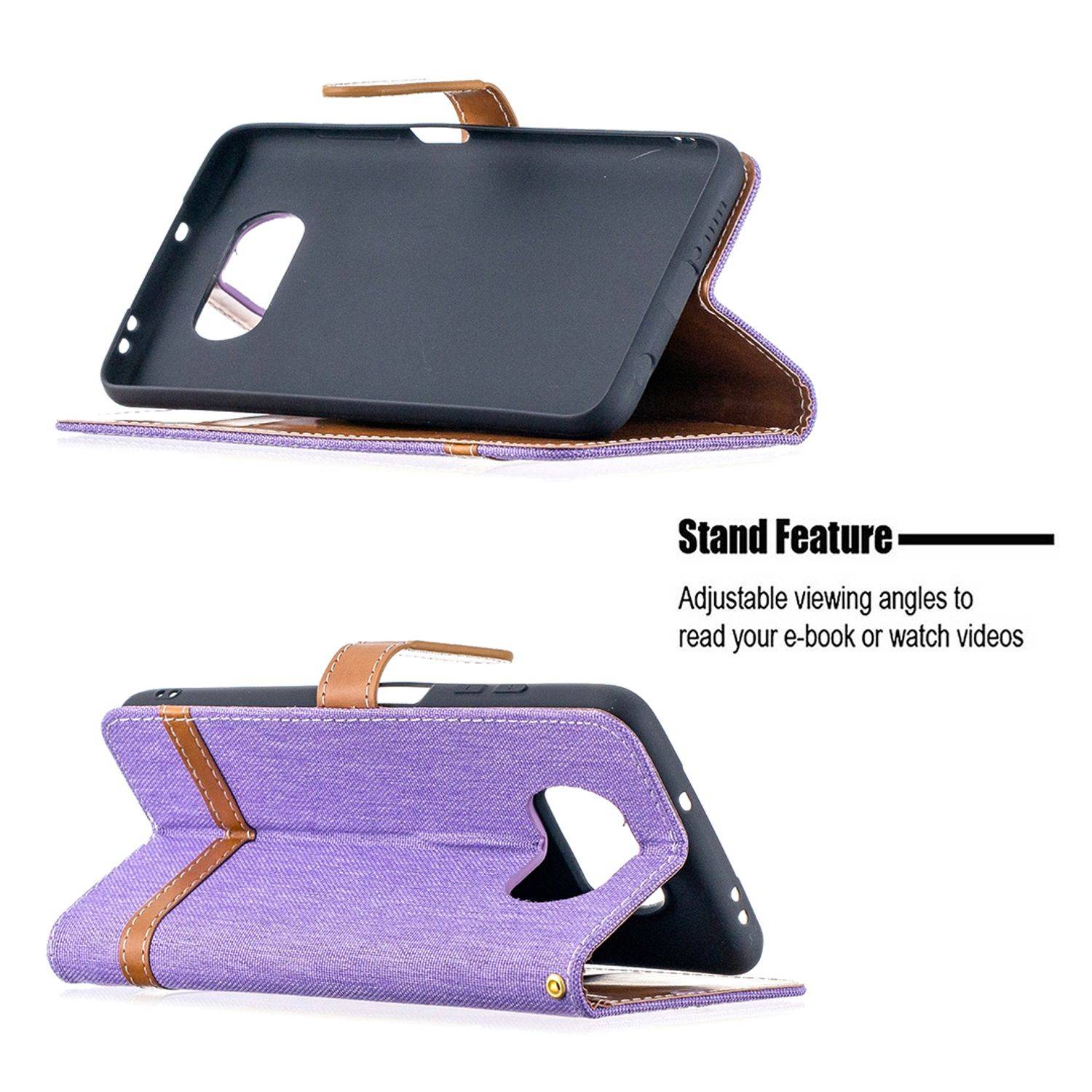 Xiaomi Poco X3 Schutzhülle Handyhülle Violett