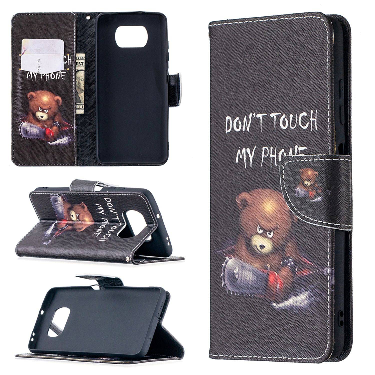 Xiaomi Poco X3 Schutzhülle Handyhülle Schwarz