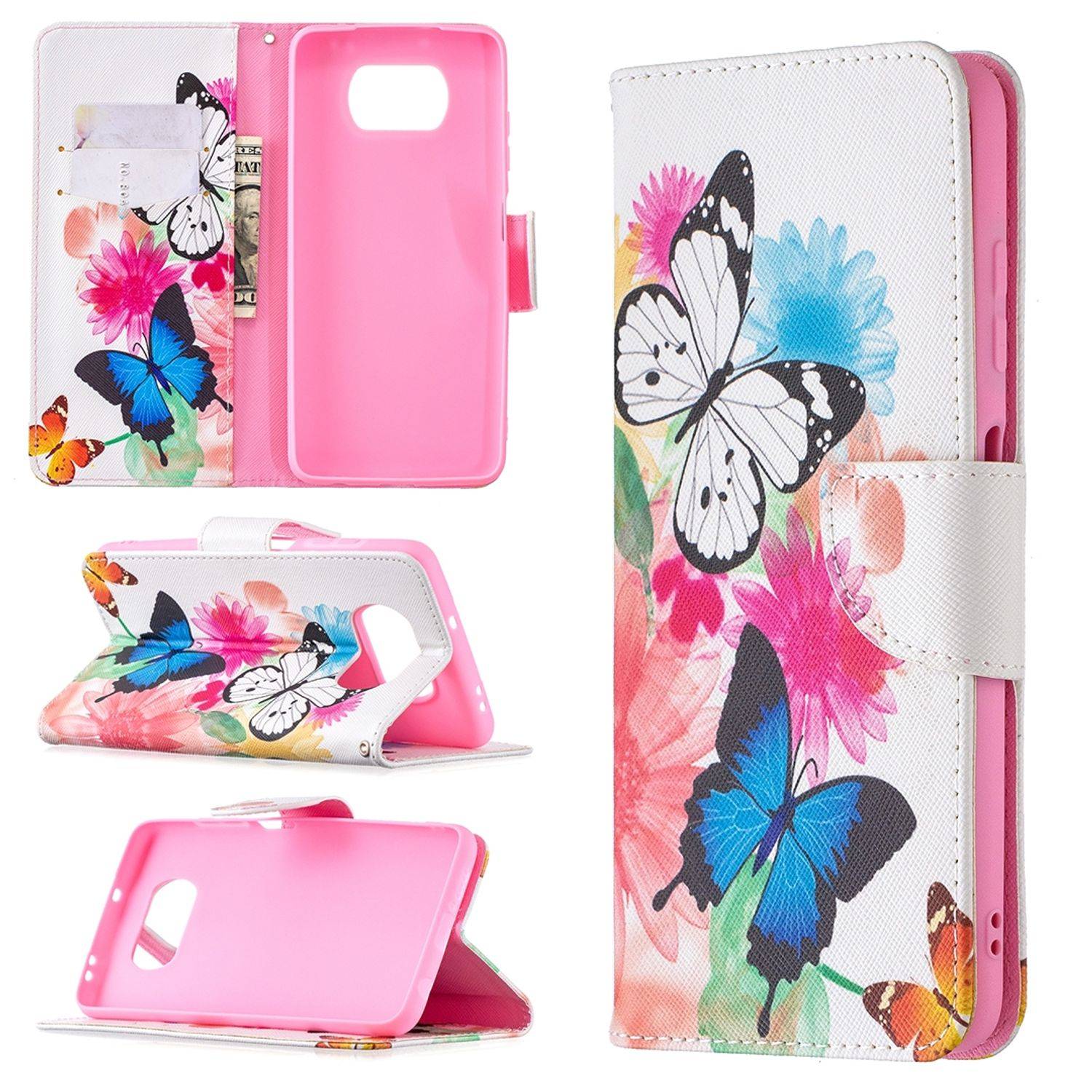 Xiaomi Poco X3 Schutzhülle Handyhülle Rosa