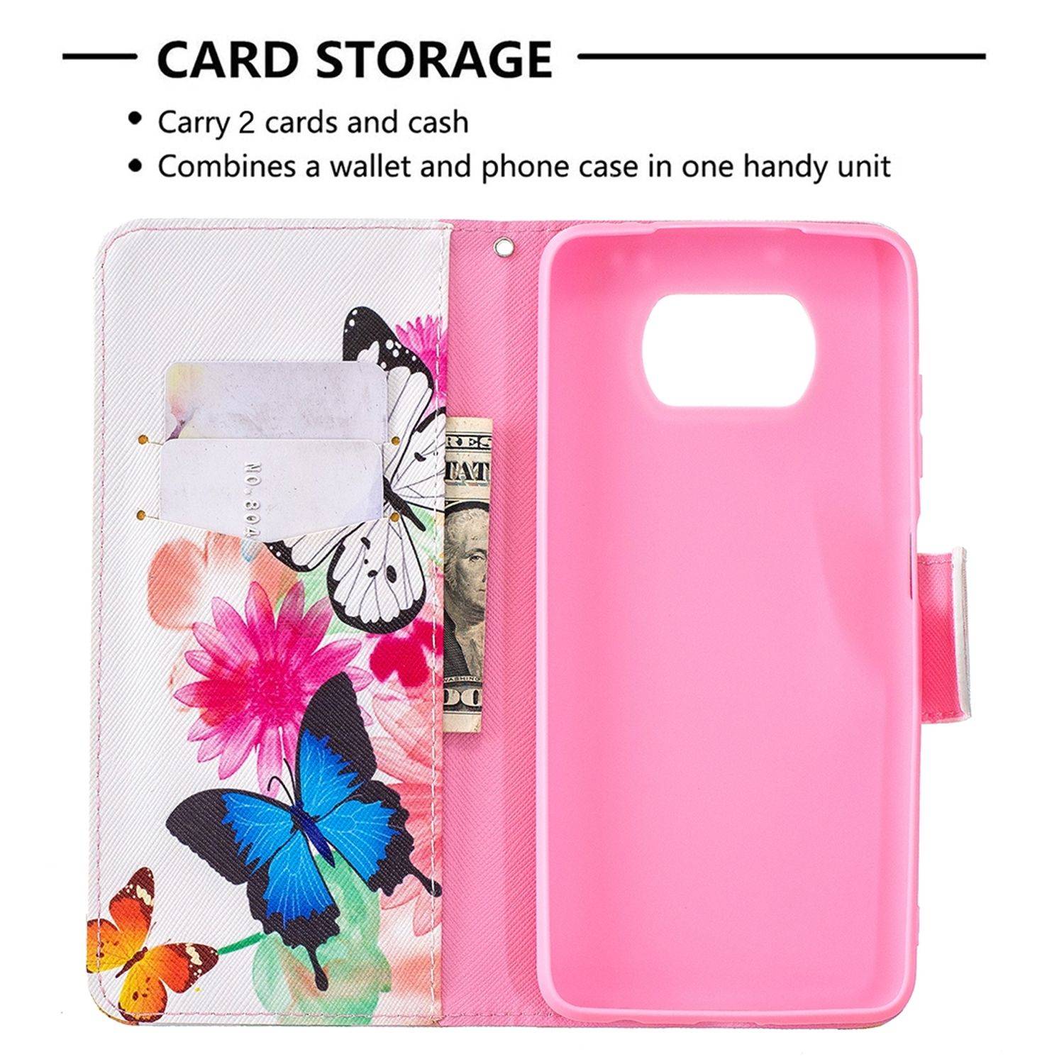 Xiaomi Poco X3 Schutzhülle Handyhülle Rosa