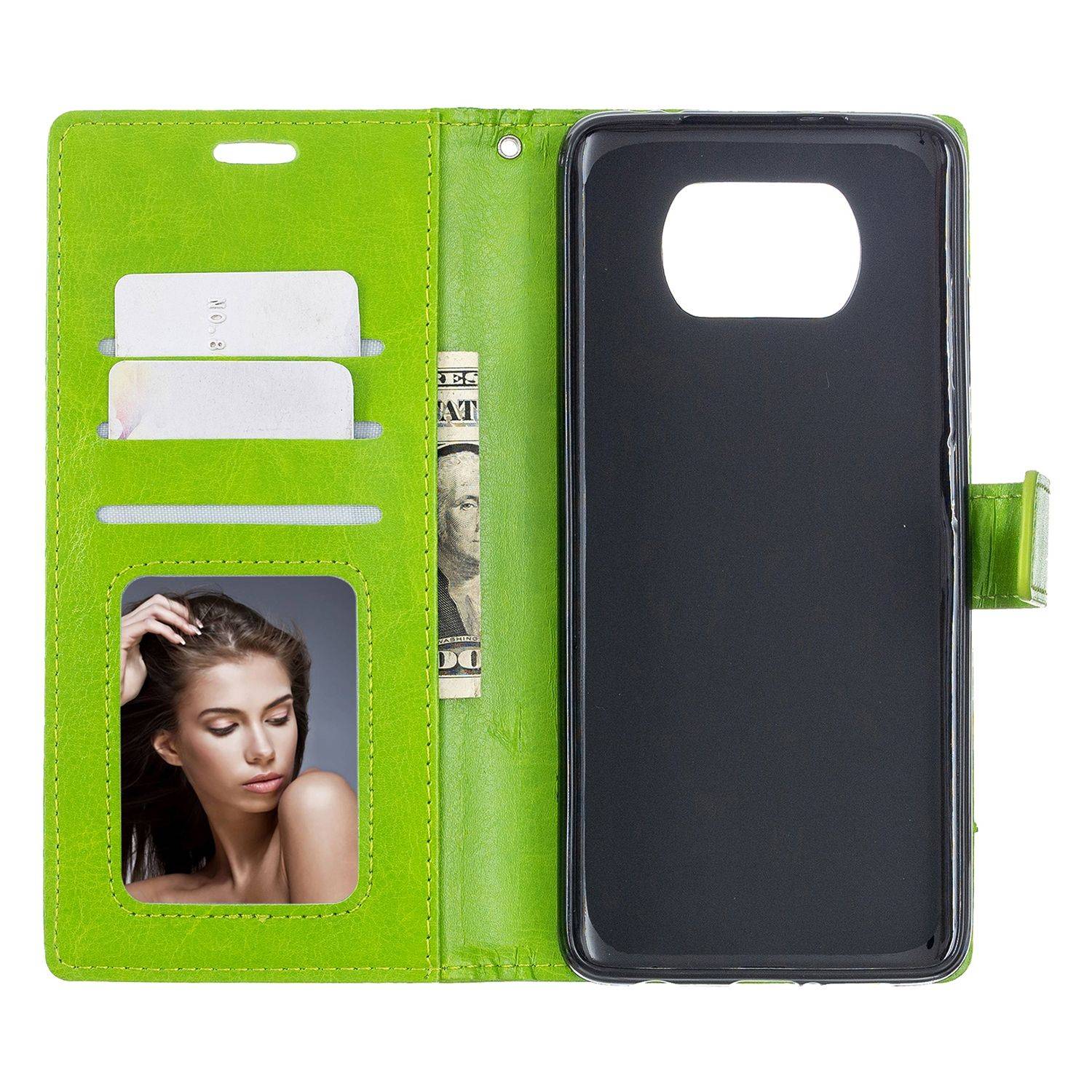 Xiaomi Poco X3 Schutzhülle Handyhülle Grün