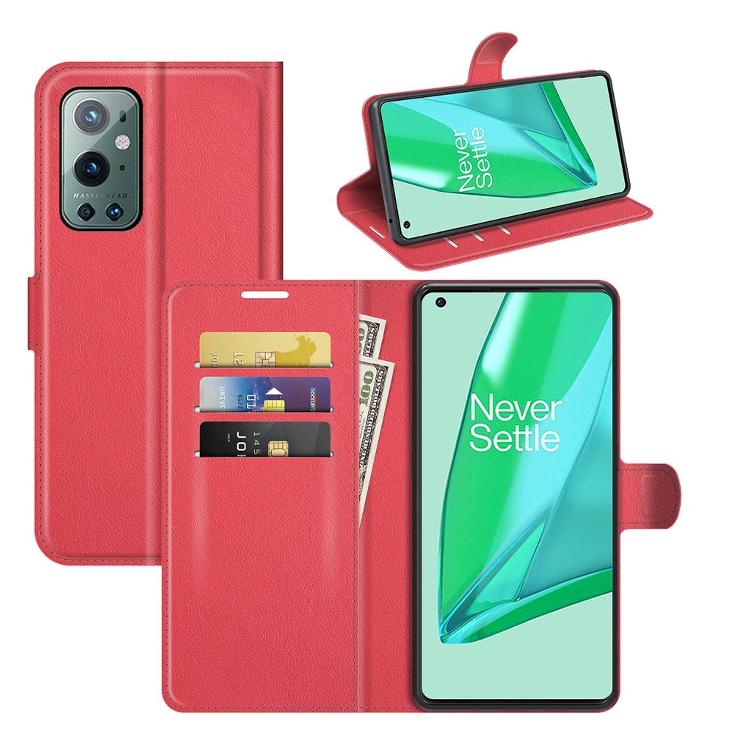 OnePlus 9 Pro Schutzhülle Handyhülle Rot
