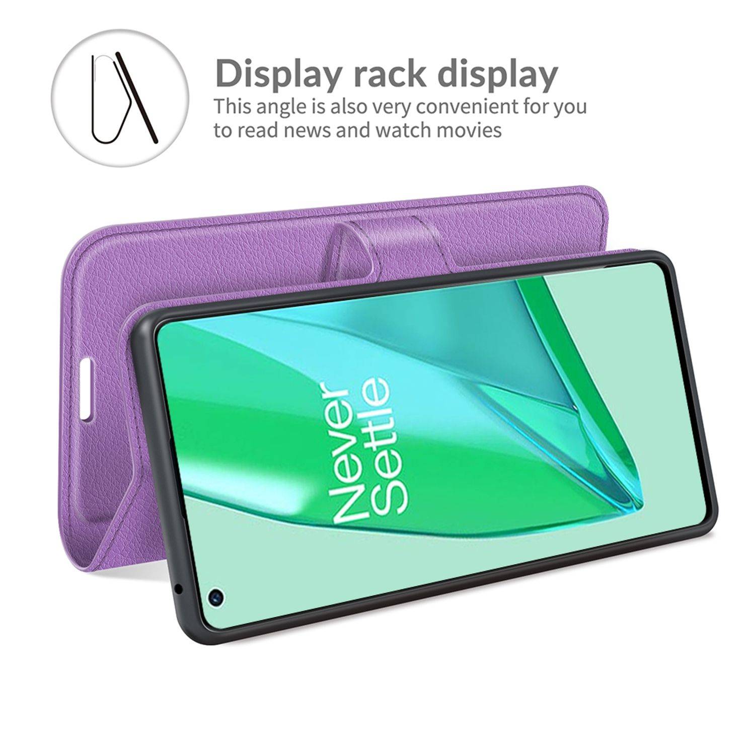 OnePlus 9 Pro Schutzhülle Handyhülle Violett
