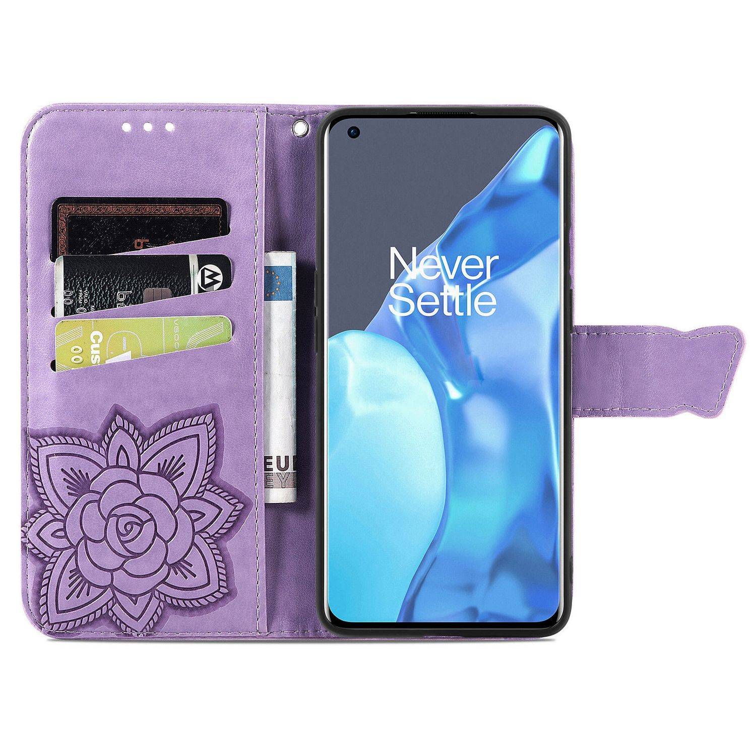 OnePlus 9 Pro Schutzhülle Handyhülle Violett