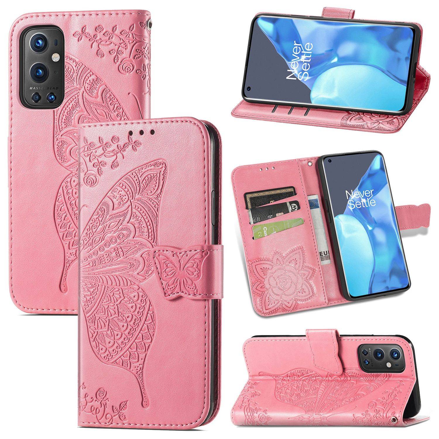 OnePlus 9 Pro Schutzhülle Handyhülle Rosa