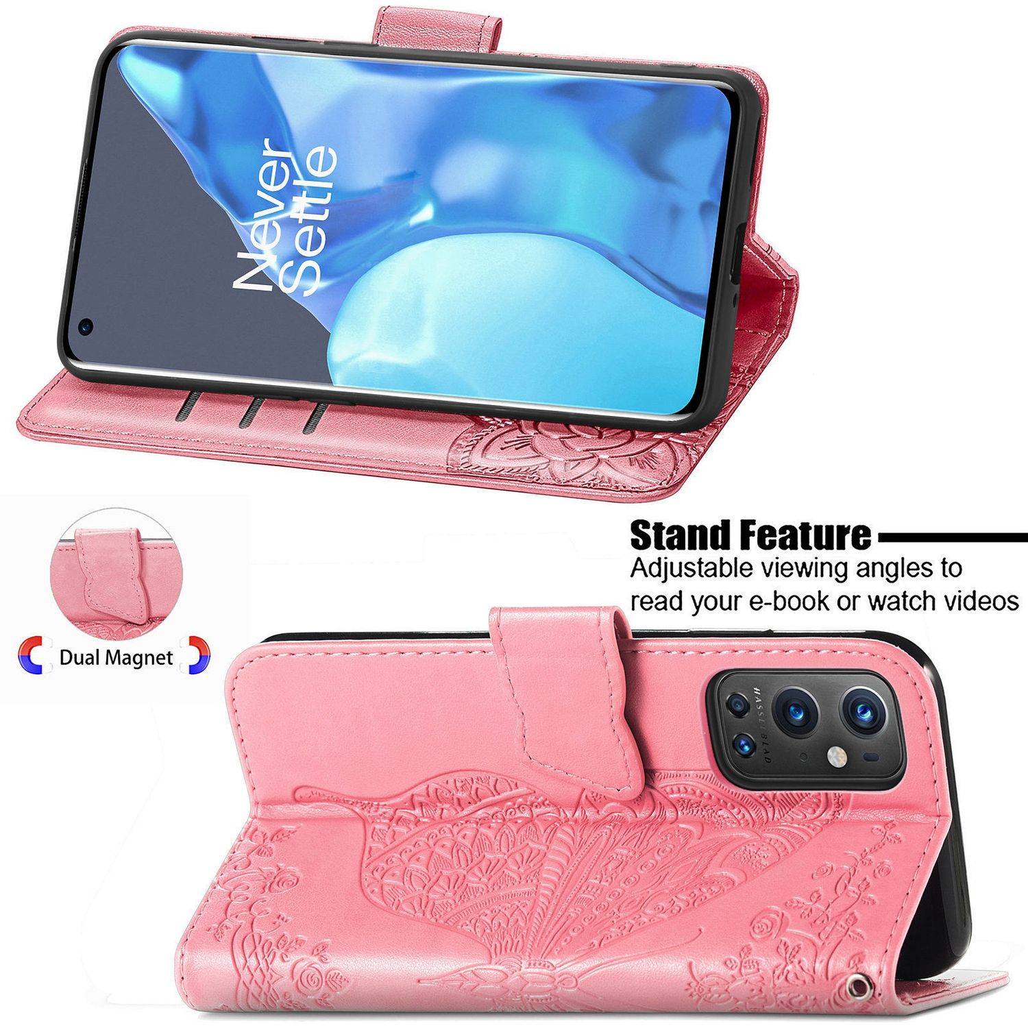OnePlus 9 Pro Schutzhülle Handyhülle Rosa