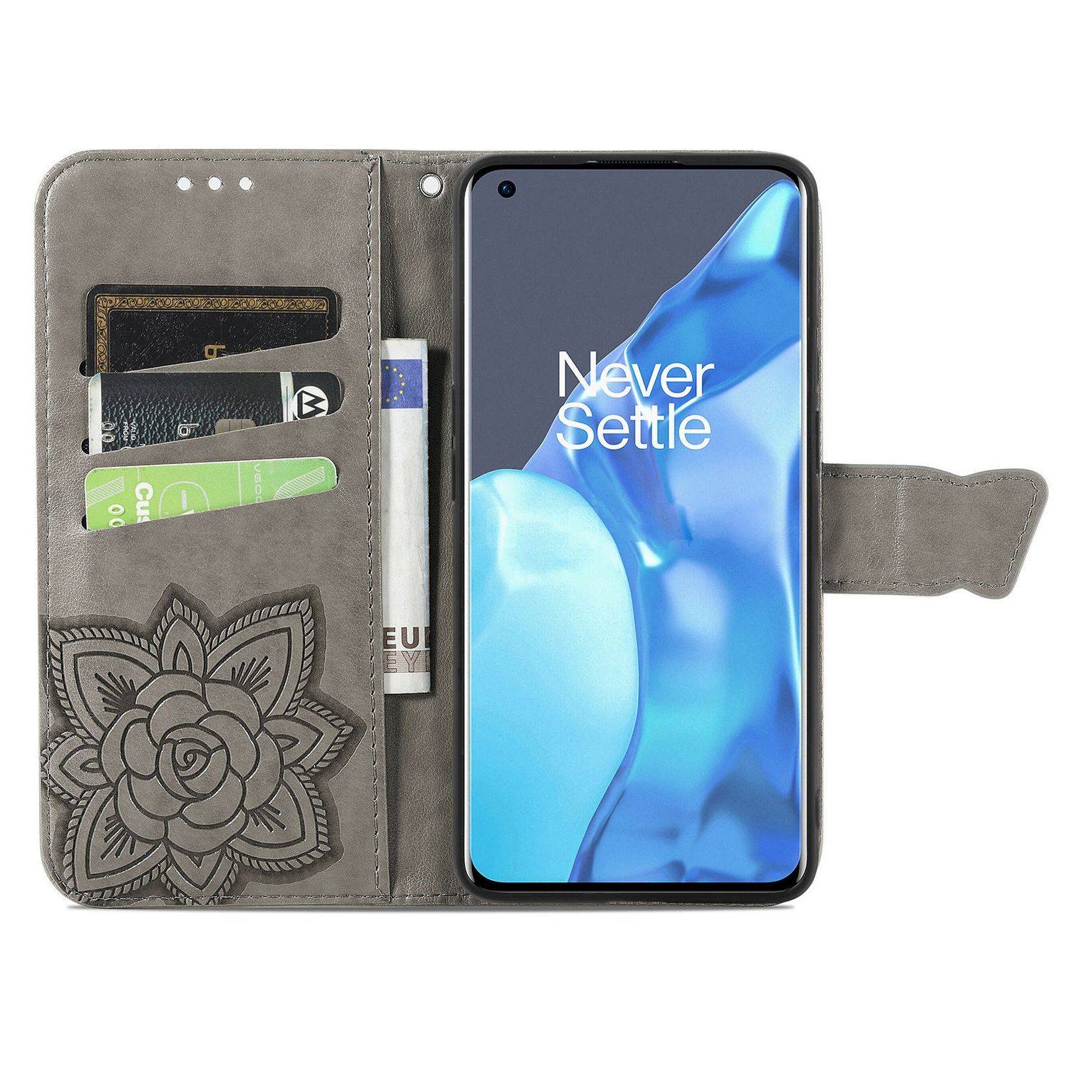 OnePlus 9 Pro Schutzhülle Handyhülle Grau