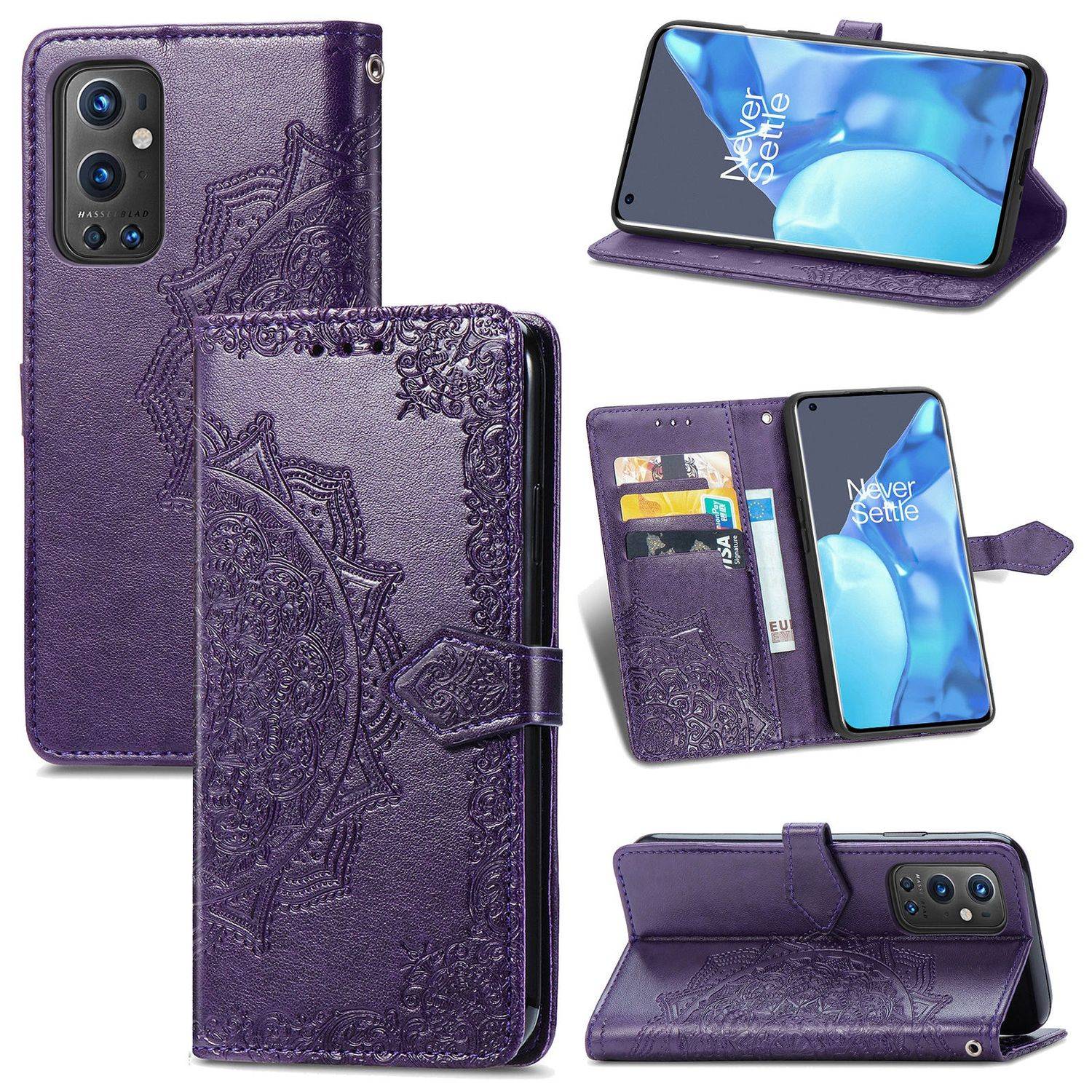 OnePlus 9 Pro Schutzhülle Handyhülle Violett
