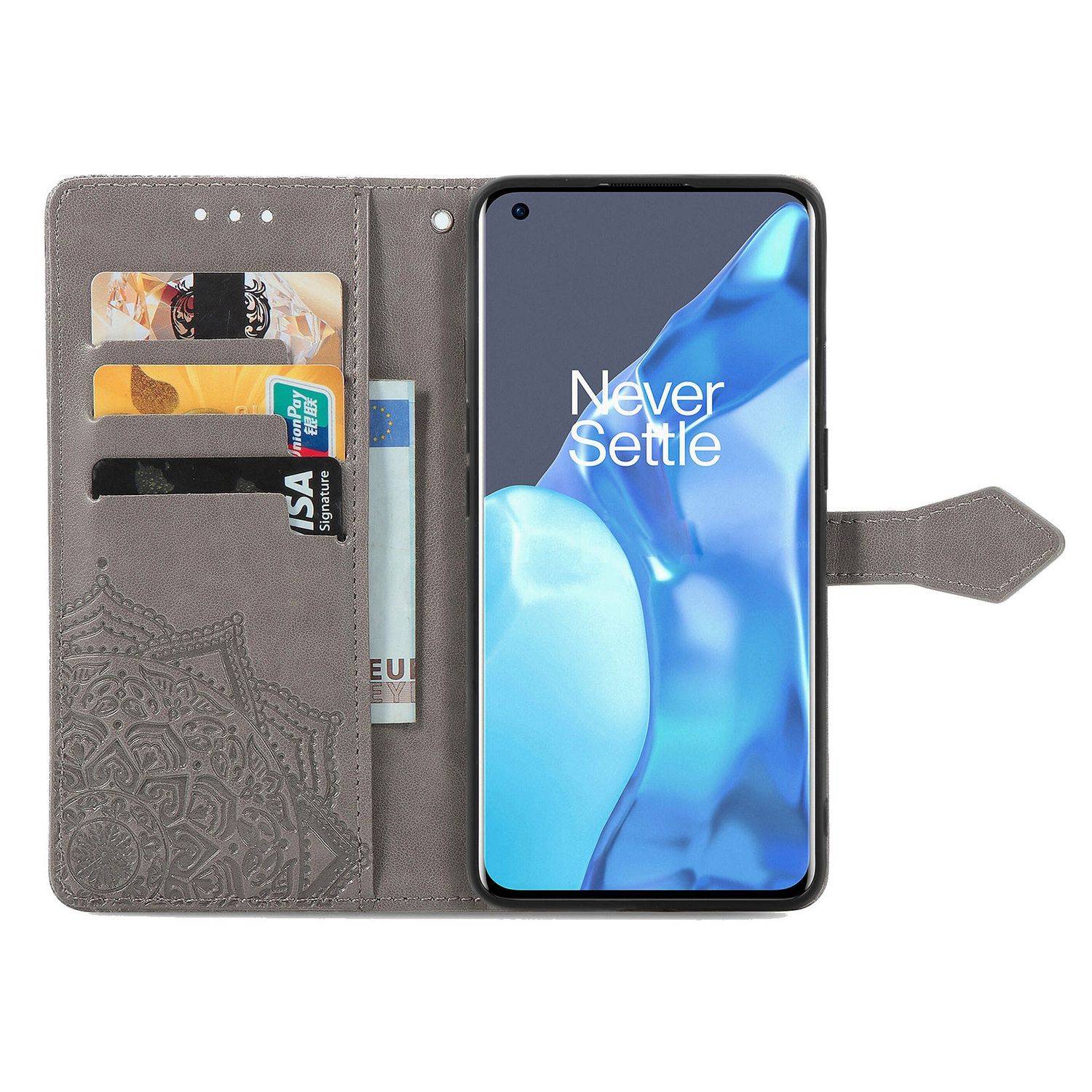 OnePlus 9 Pro Schutzhülle Handyhülle Grau