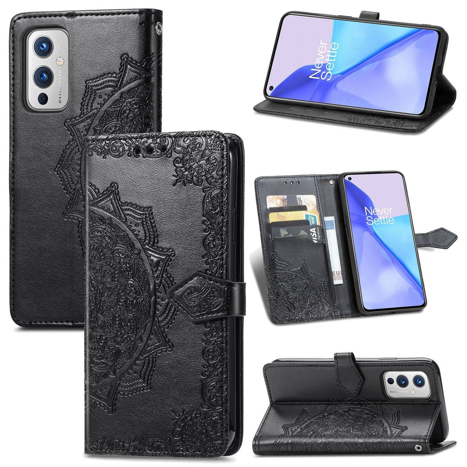 OnePlus 9 Schutzhülle Handyhülle Schwarz
