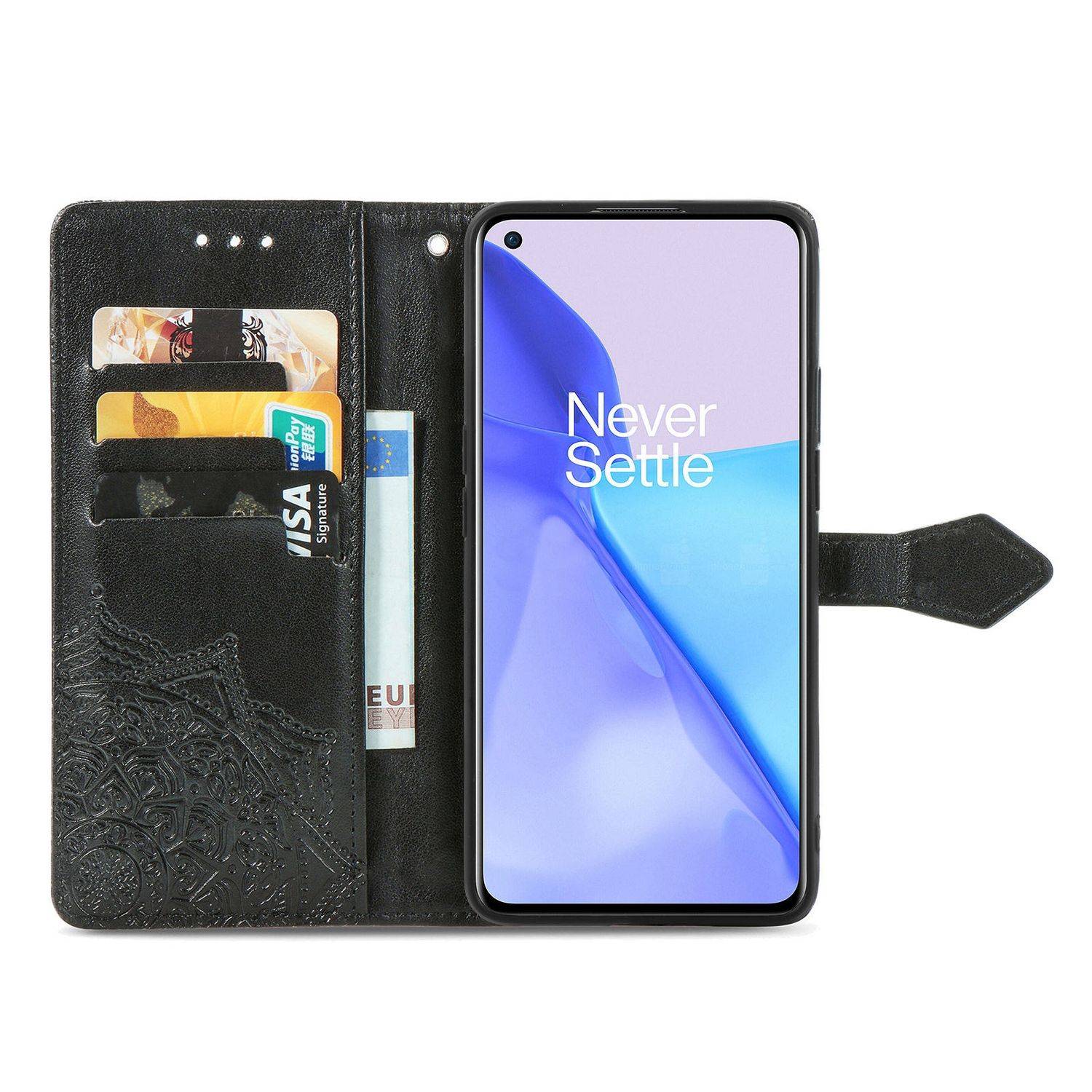 OnePlus 9 Schutzhülle Handyhülle Schwarz
