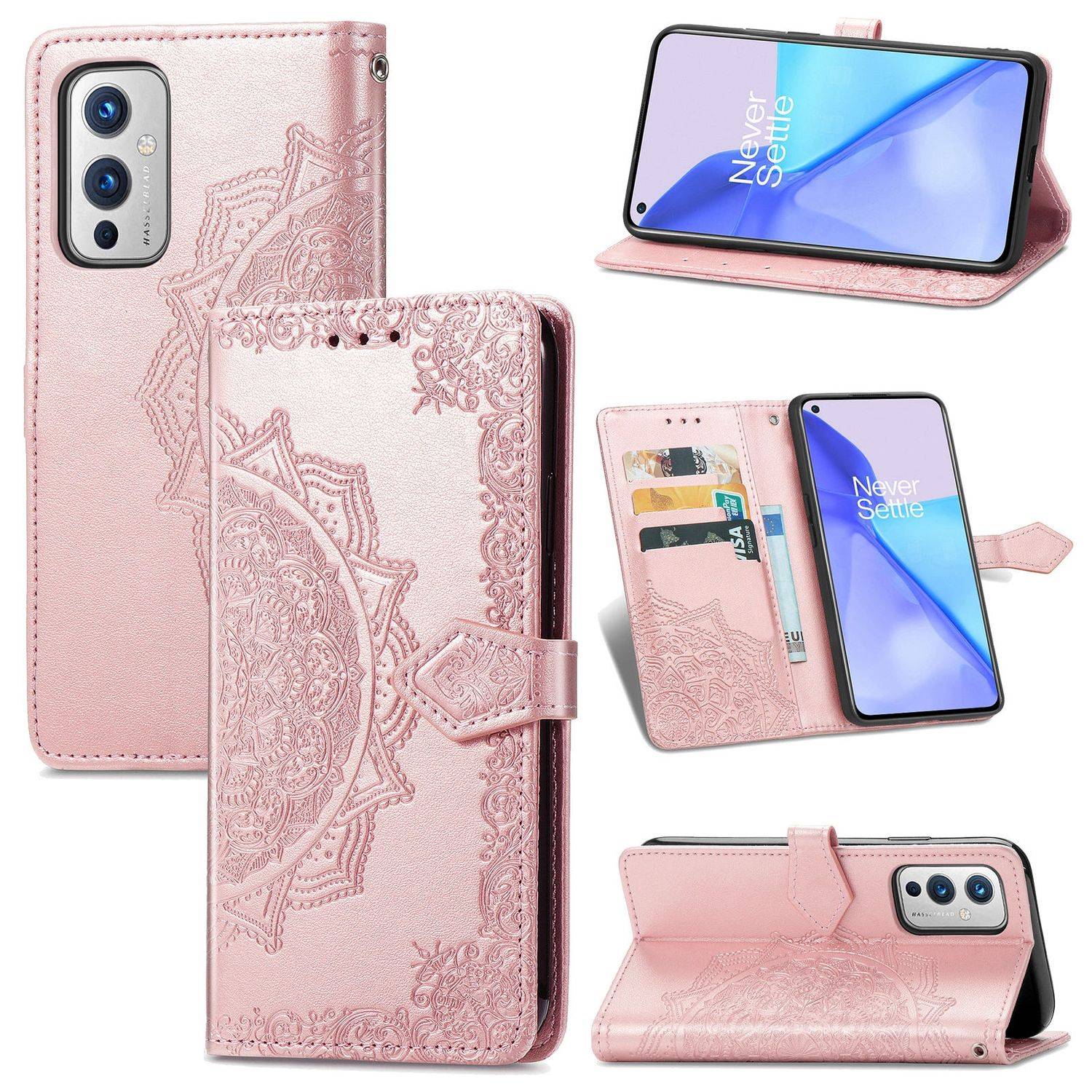 OnePlus 9 Schutzhülle Handyhülle Rosa