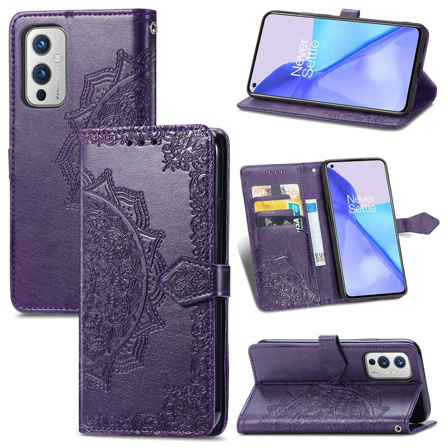 OnePlus 9 Schutzhülle Handyhülle Violett