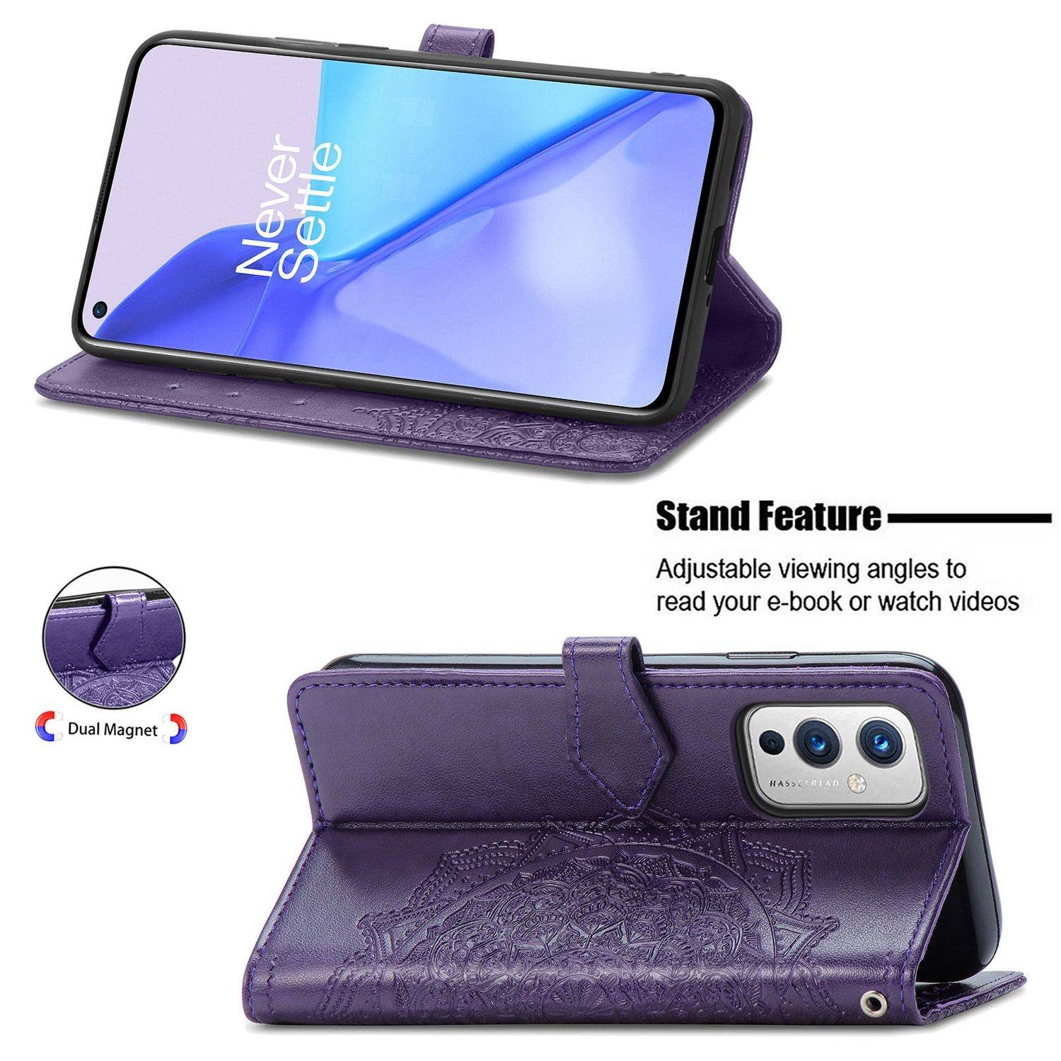 OnePlus 9 Schutzhülle Handyhülle Violett