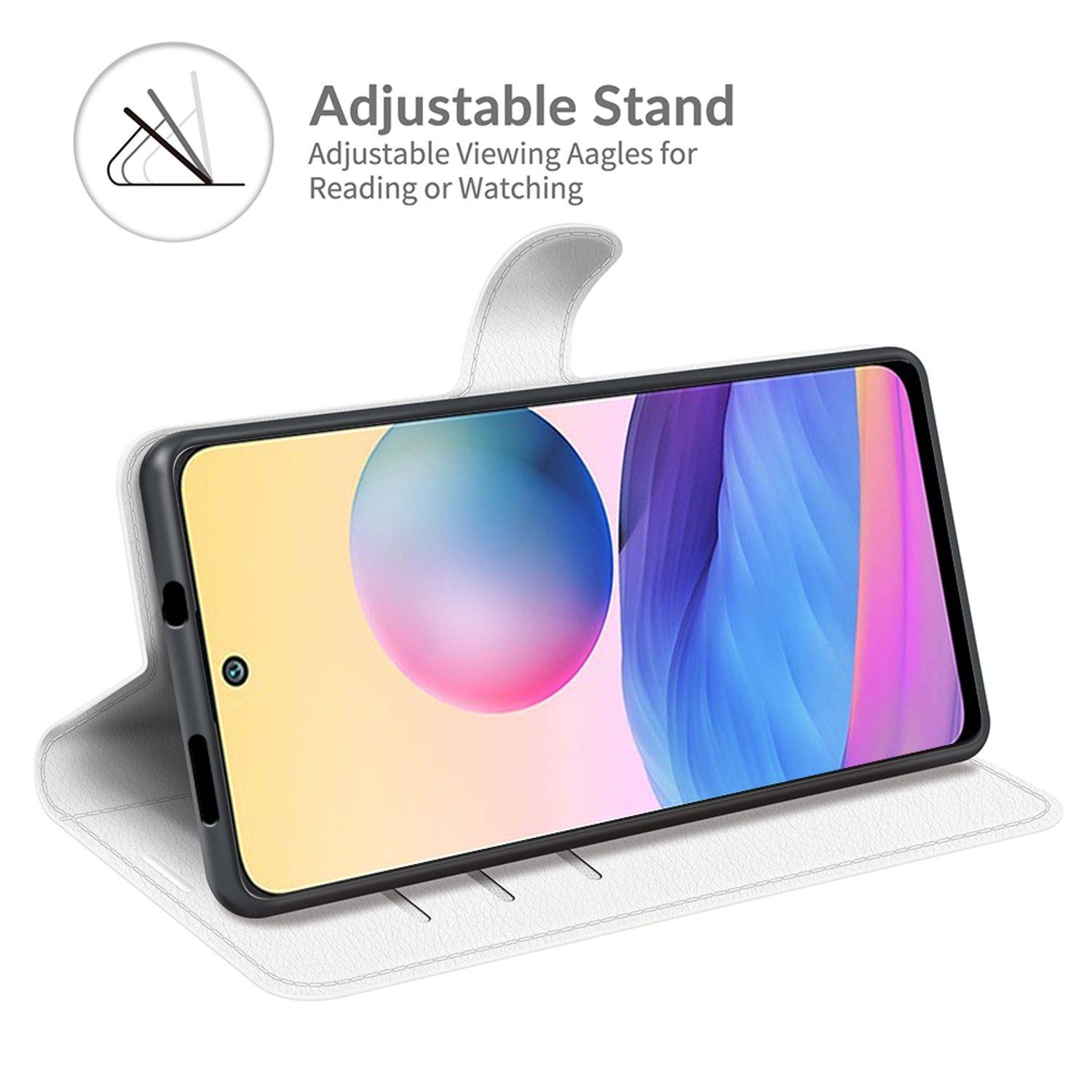 Xiaomi Redmi Note 10 5G Schutzhülle Handyhülle Weiß
