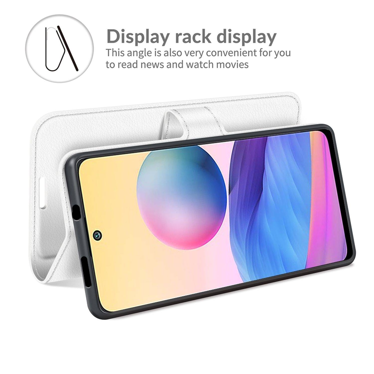 Xiaomi Redmi Note 10 5G Schutzhülle Handyhülle Weiß