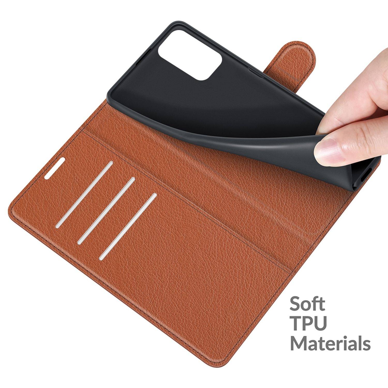 Xiaomi Redmi Note 10 5G Schutzhülle Handyhülle Braun