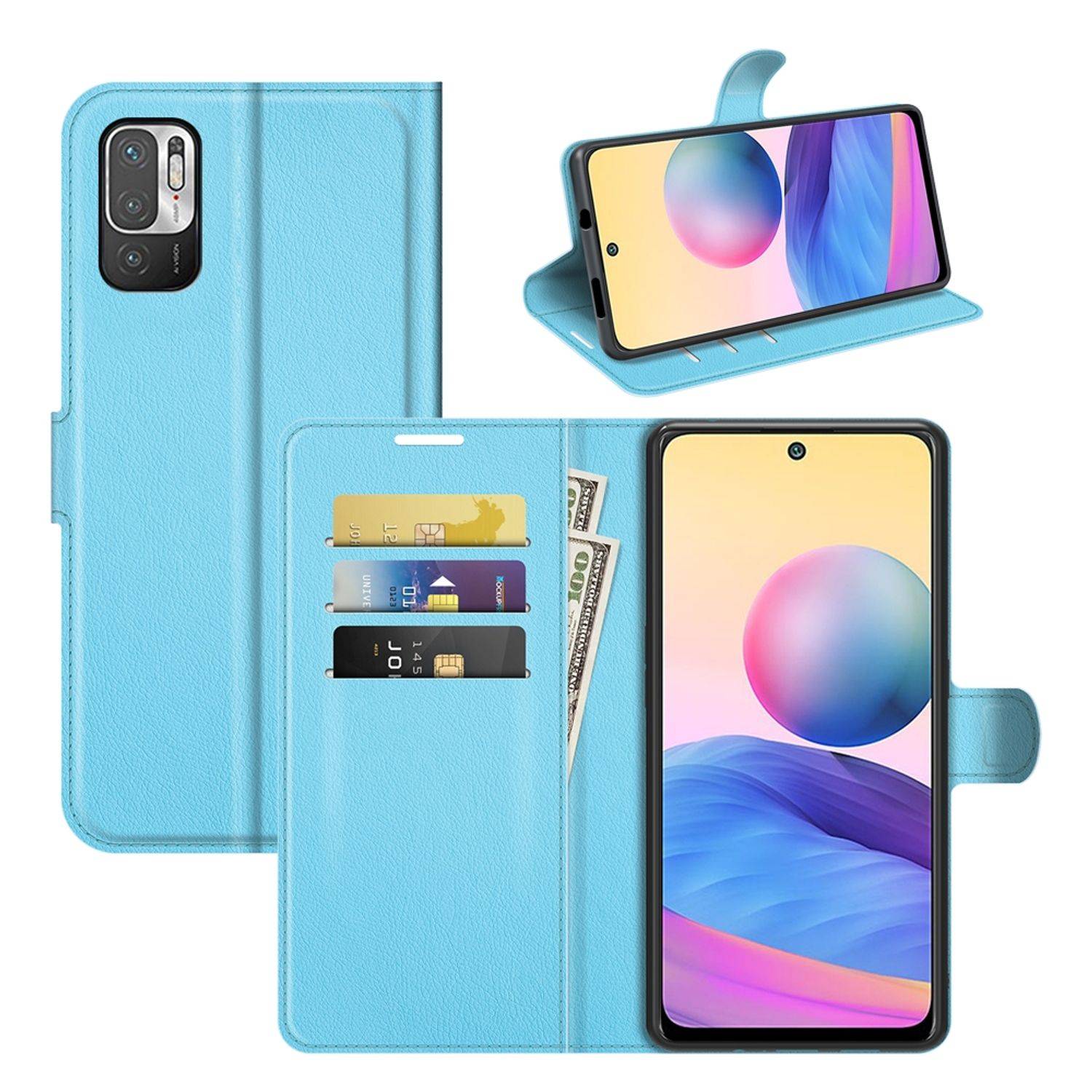 Xiaomi Redmi Note 10 5G Schutzhülle Handyhülle Blau