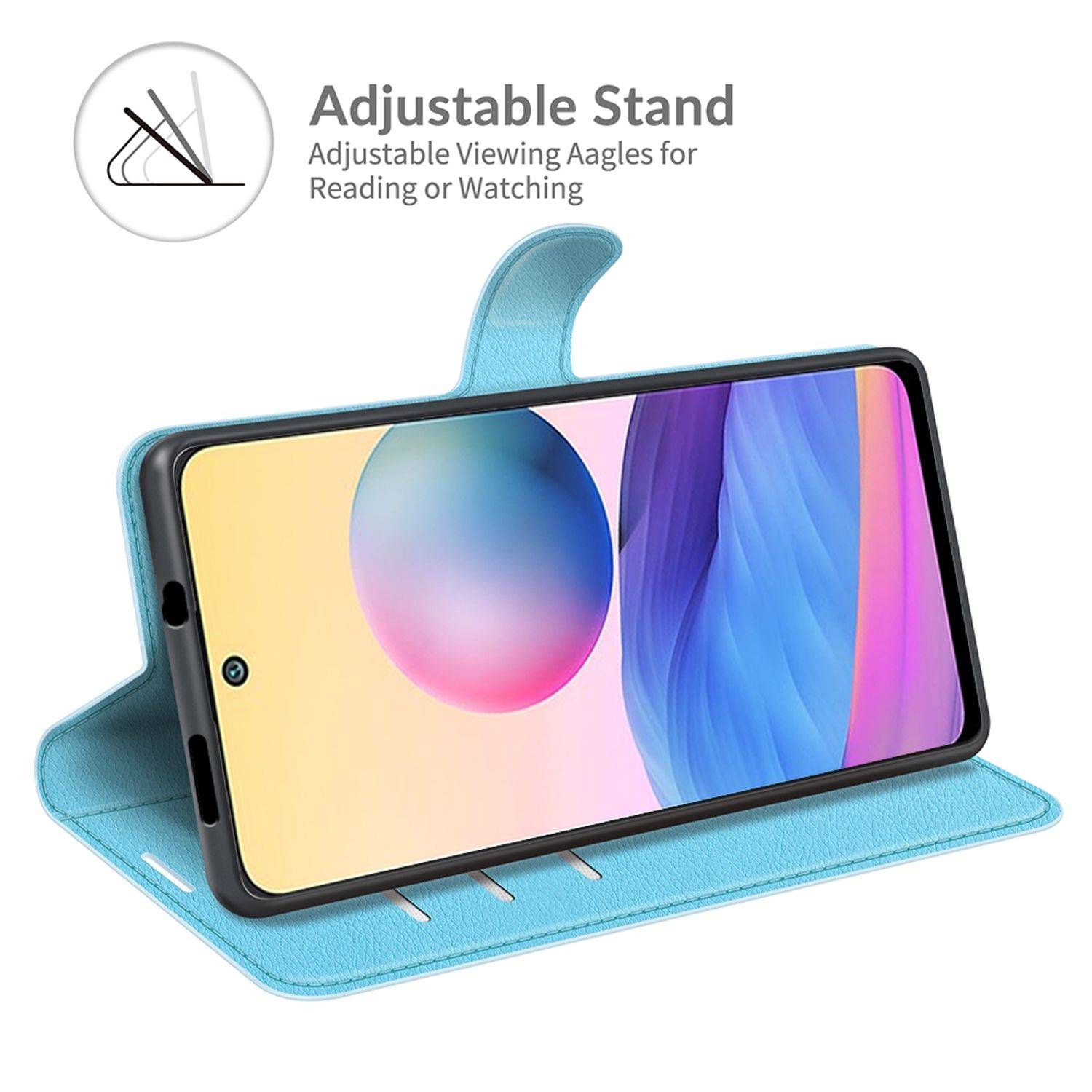 Xiaomi Redmi Note 10 5G Schutzhülle Handyhülle Blau