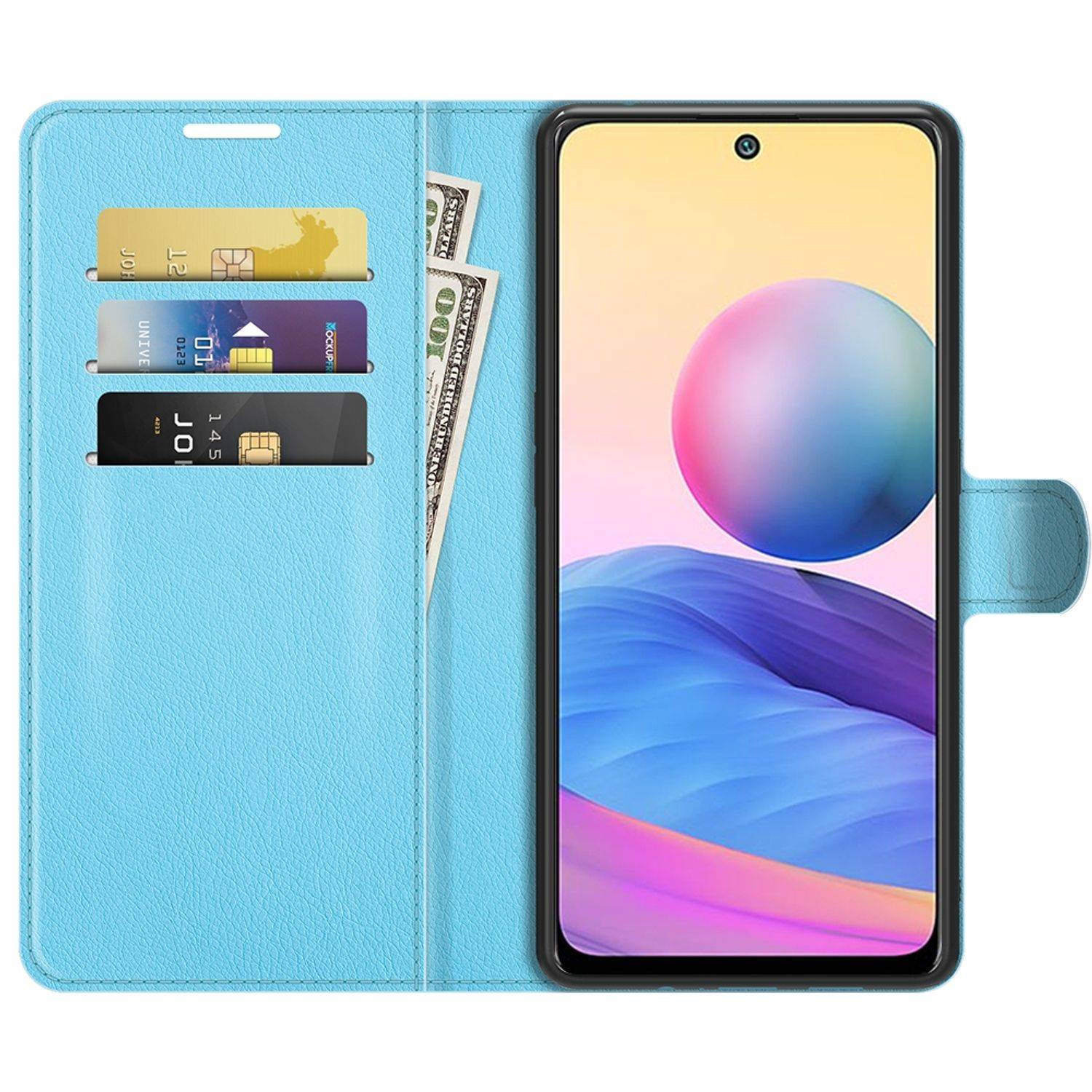 Xiaomi Redmi Note 10 5G Schutzhülle Handyhülle Blau